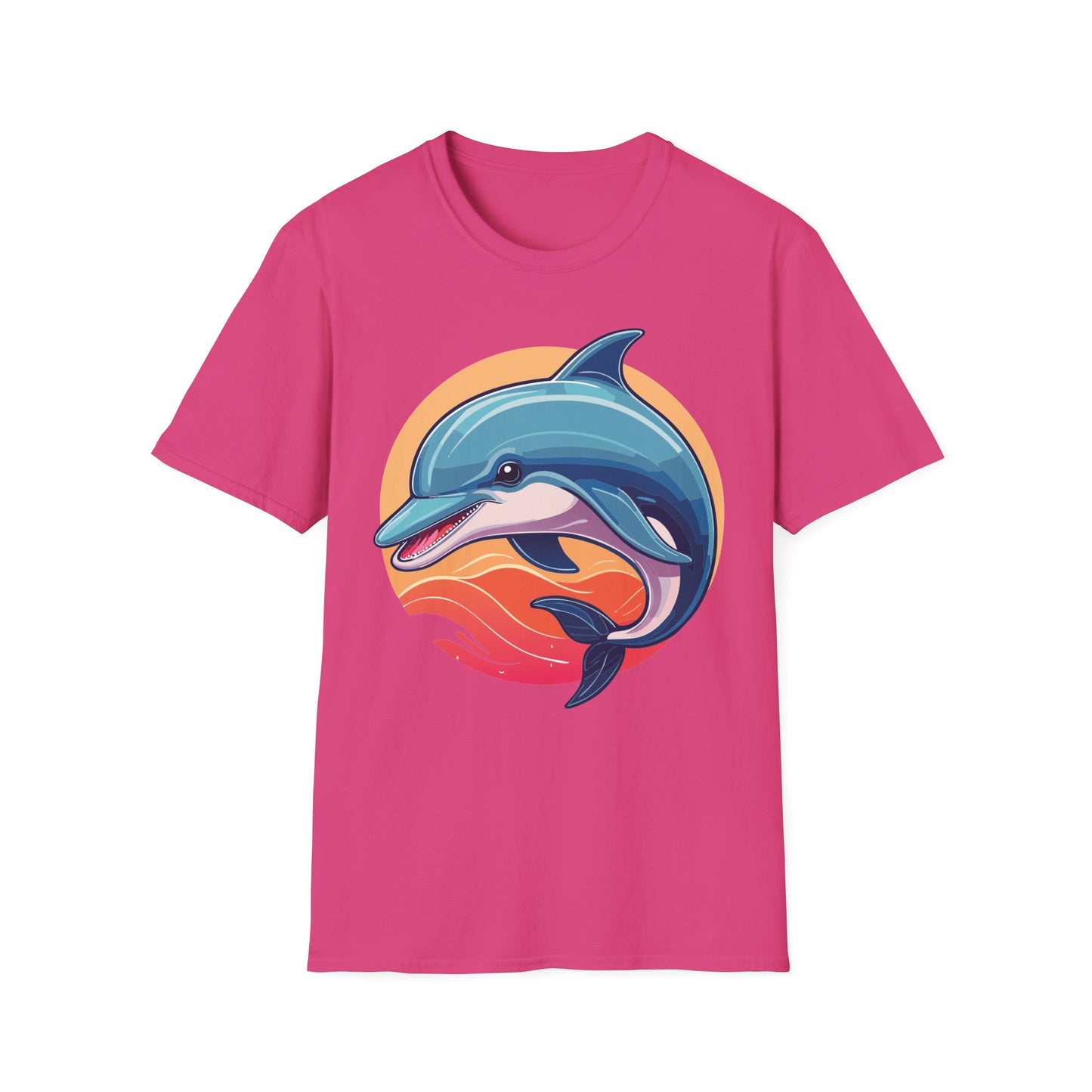Dolphin Shirts, Shirt with Dolphin, Fish Tee Shirt, Animal Shirt