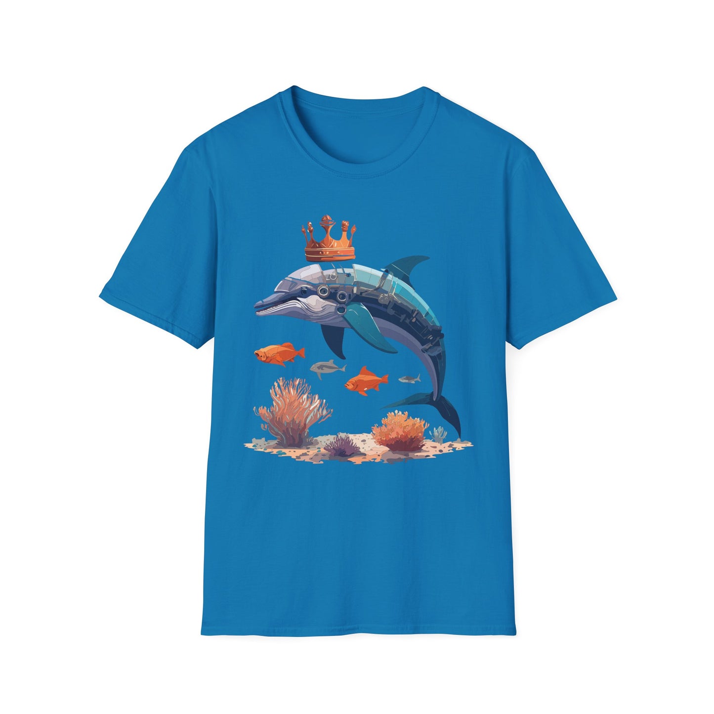 Dolphin Shirts, Shirt with Dolphin, Fish Tee Shirt, Animal Shirt