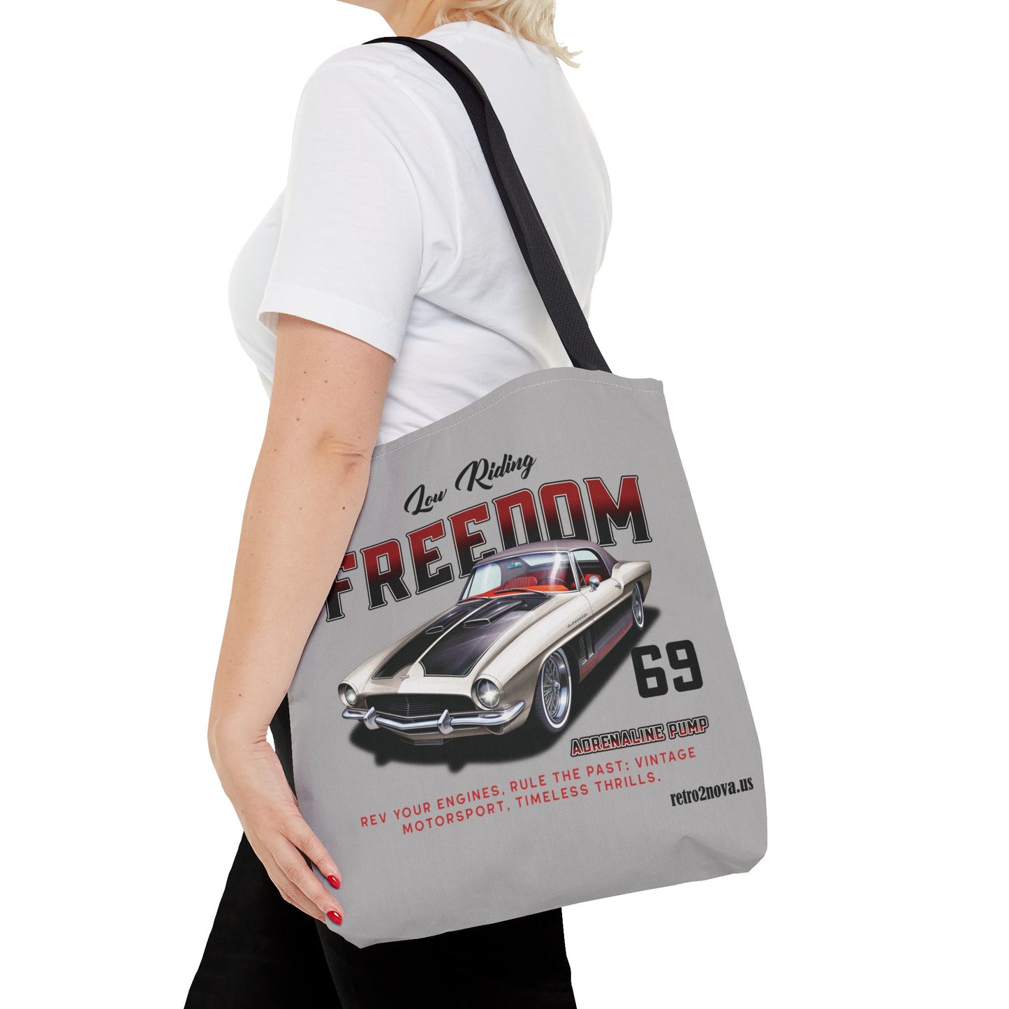 Canvas Tote Bag – Classic Vintage Car - retro2nova