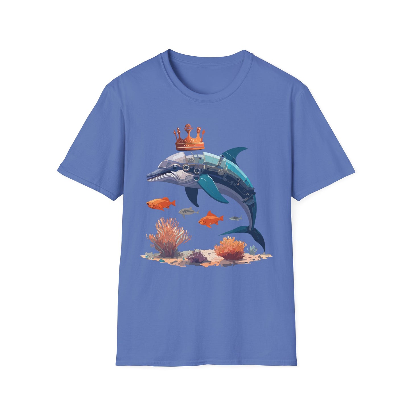Dolphin Shirts, Shirt with Dolphin, Fish Tee Shirt, Animal Shirt