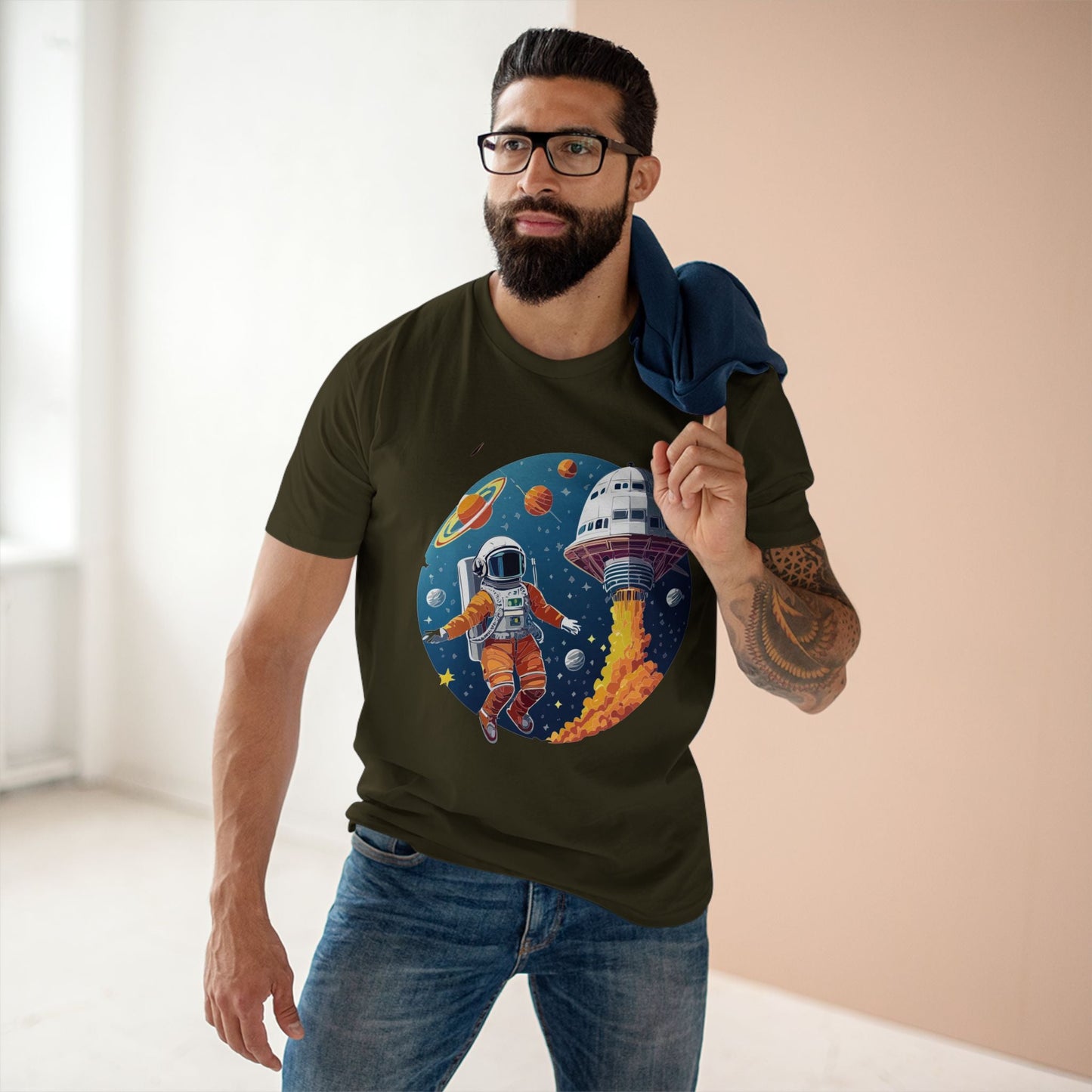 Cosmos Shirt, Astronaut Shirt Retro2Nova