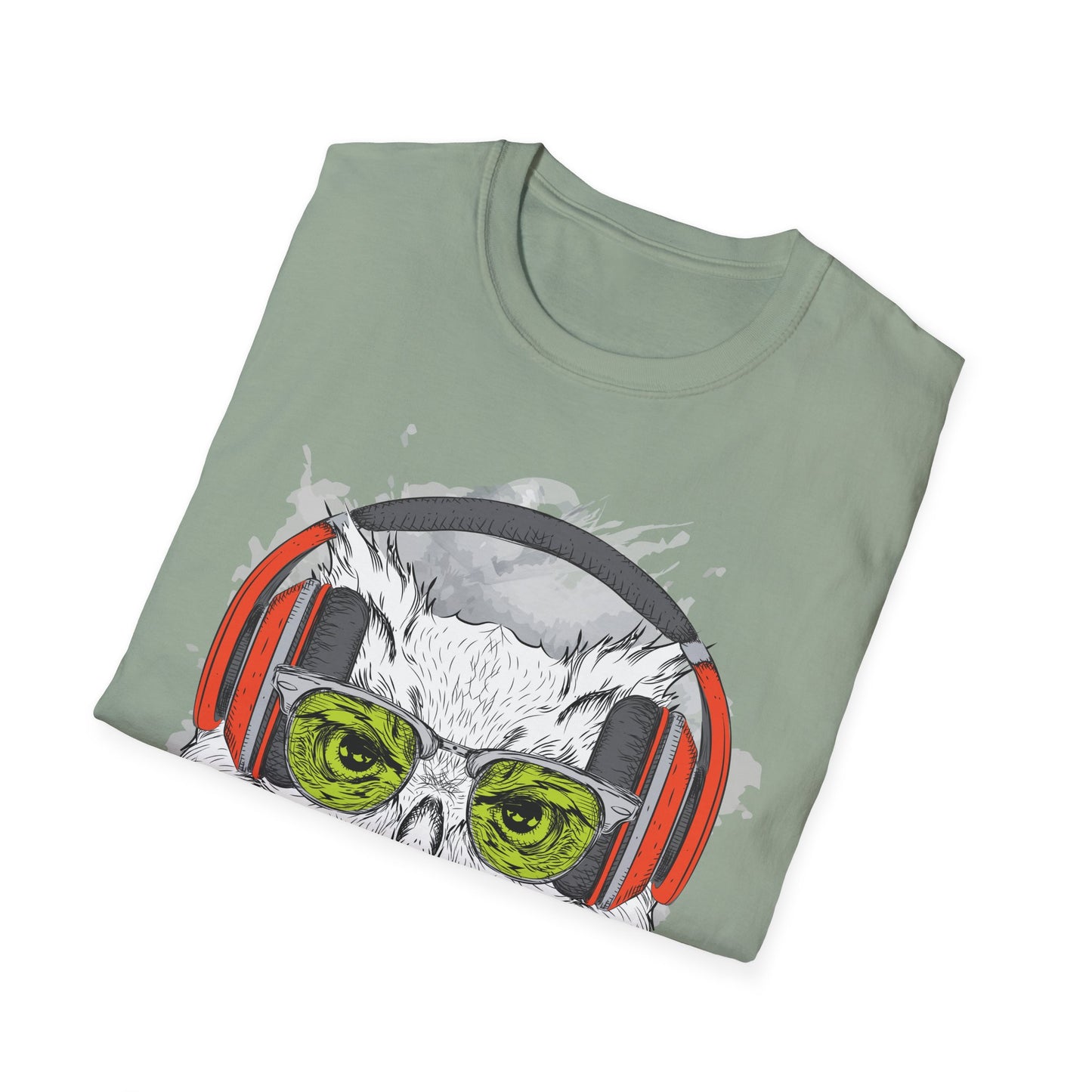 I love Music Animals Shirts, Shirt with Animals, Animals with Headphones Shirt