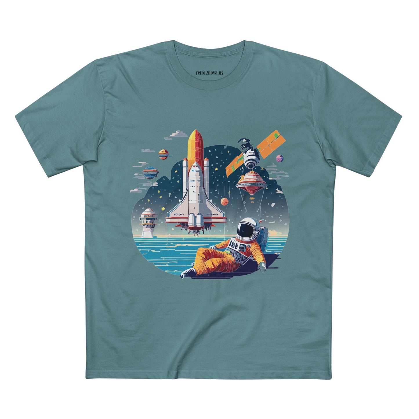 Cosmos Shirt, Astronaut Shirt Retro2Nova
