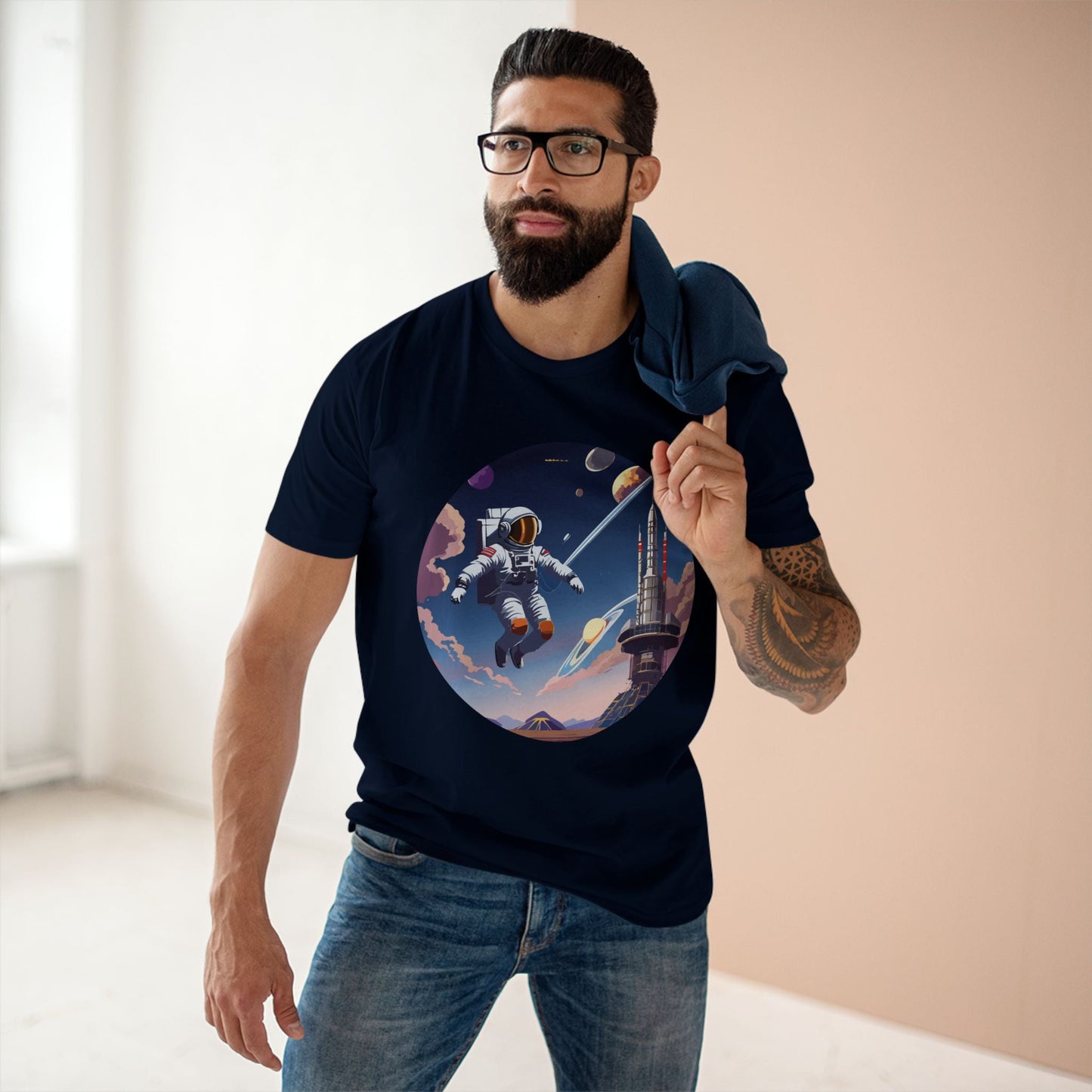 Cosmos Shirt, Astronaut Shirt Retro2Nova
