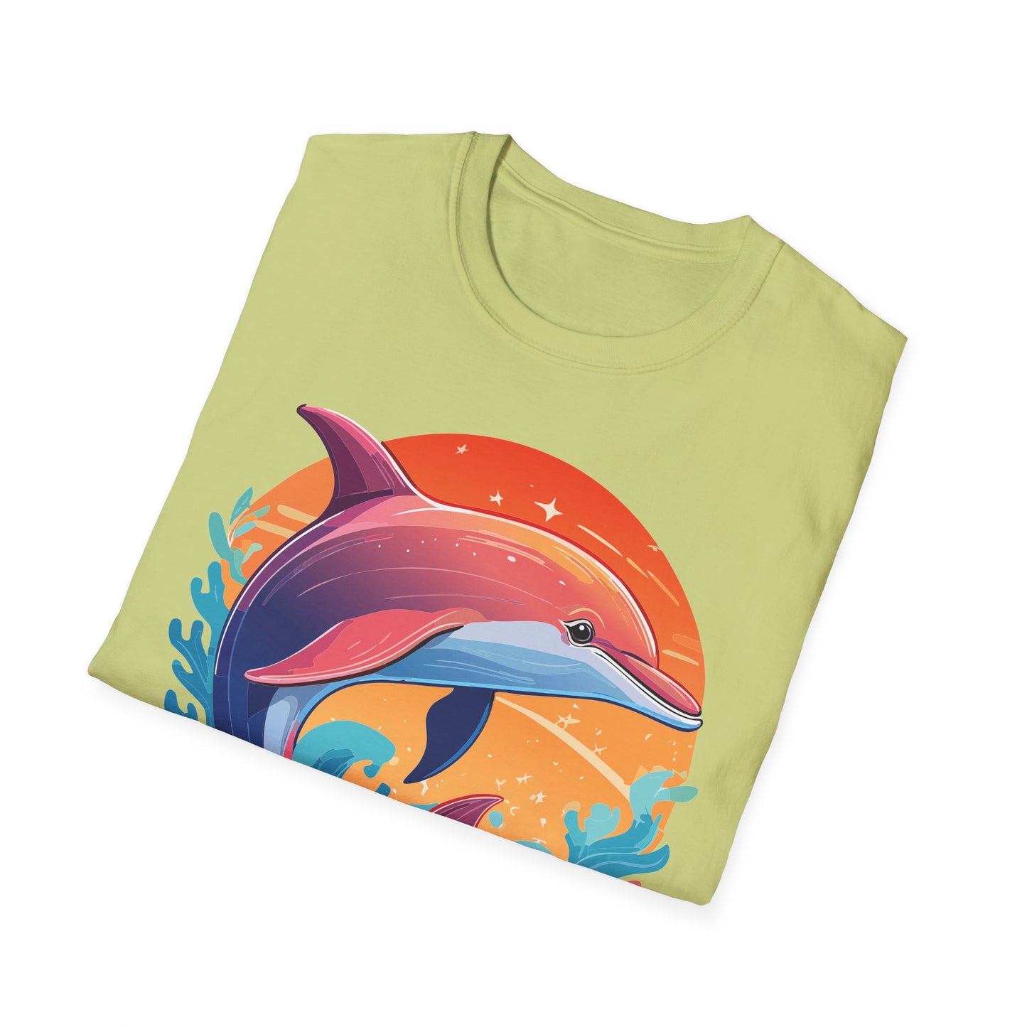 Dolphin Shirts, Shirt with Dolphin, Fish Tee Shirt, Animal Shirt