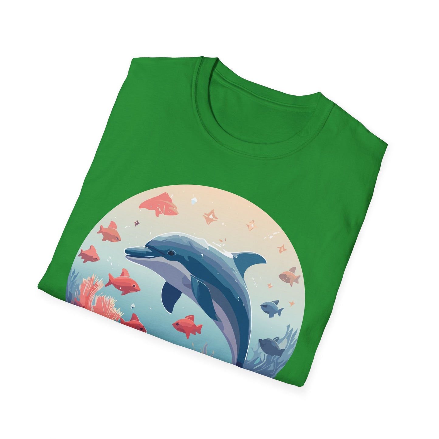 Dolphin Shirts, Shirt with Dolphin, Fish Tee Shirt, Animal Shirt