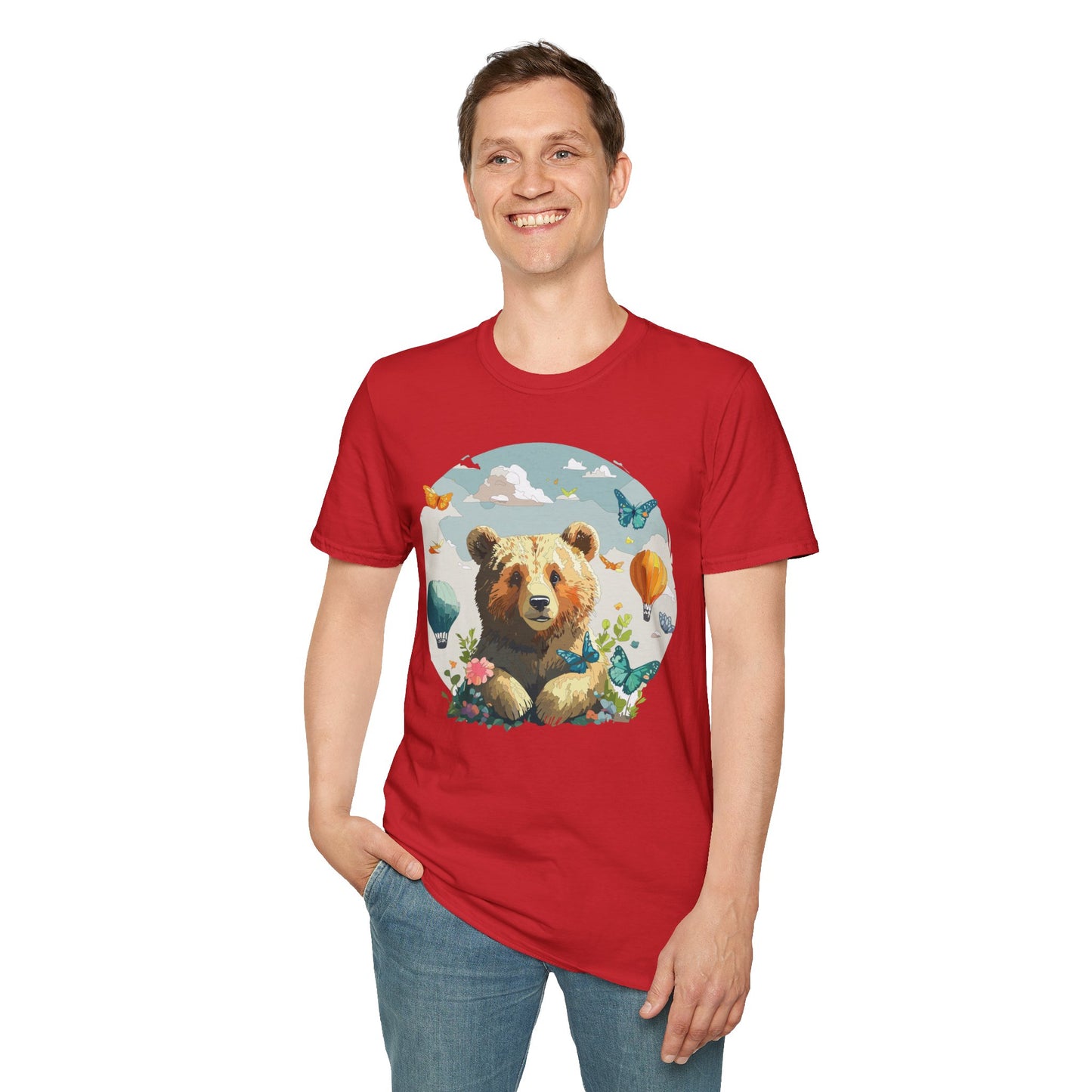 Bear T-Shirt, Teddy Bear T Shirt, Shirt with Bear, Shirt with Animal