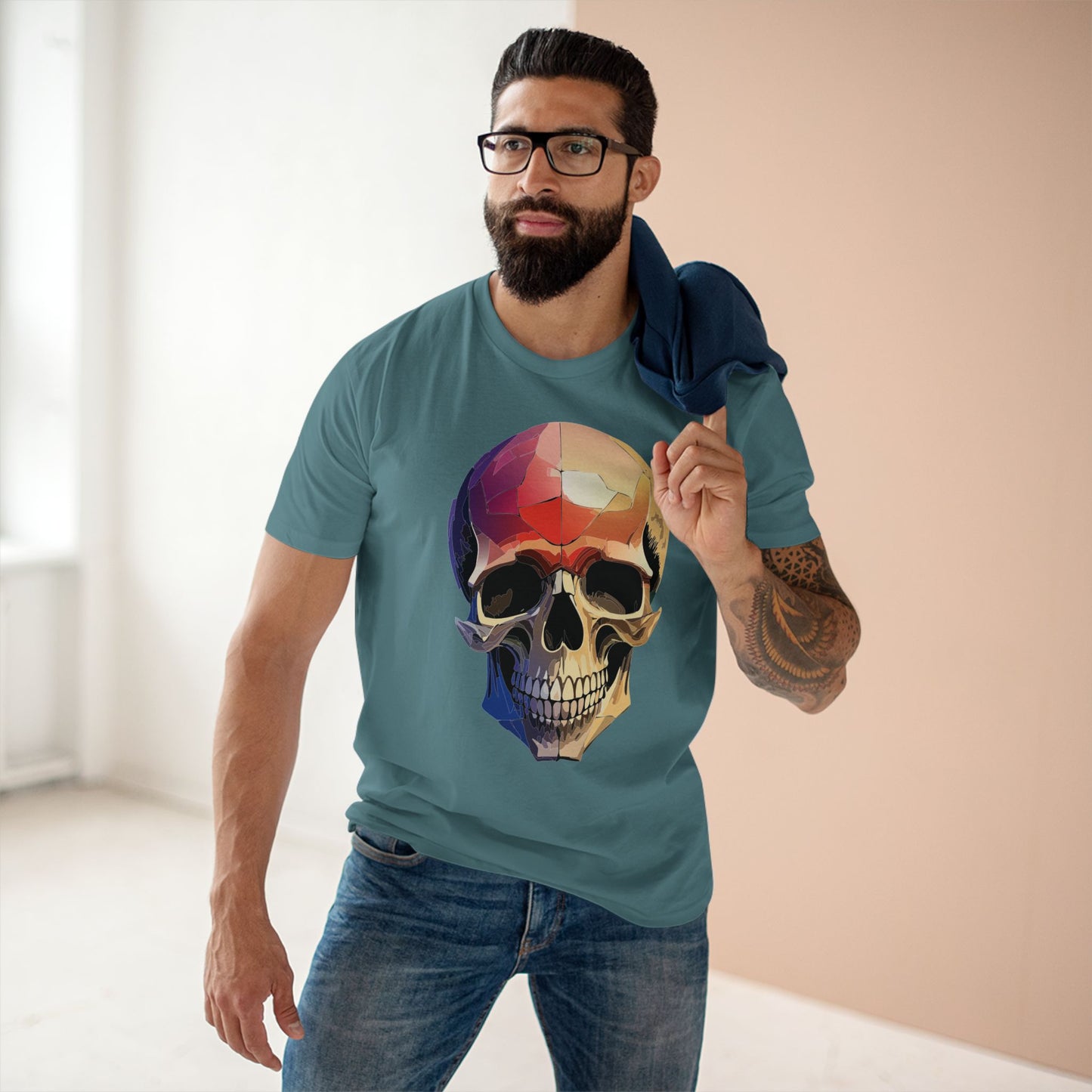 Skull Shirt, Skeleton Shirt - retro2nova