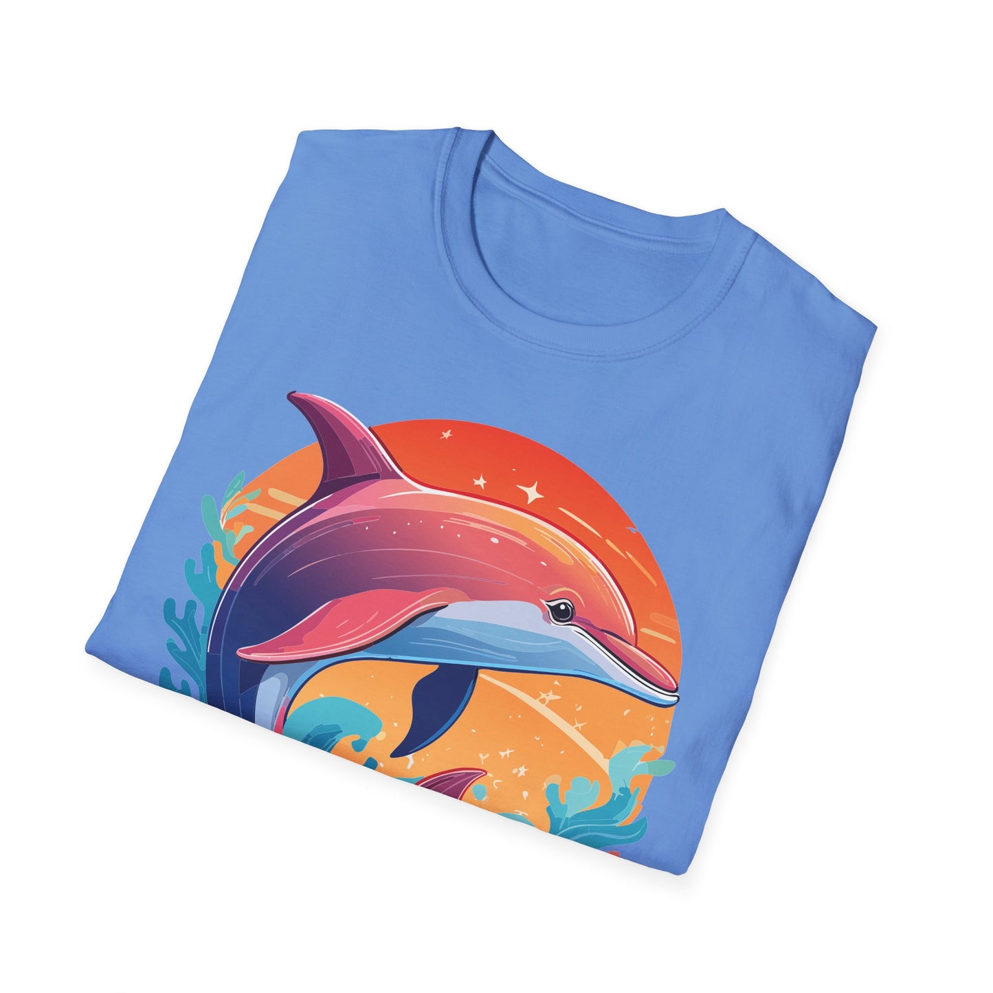 Dolphin Shirts, Shirt with Dolphin, Fish Tee Shirt, Animal Shirt
