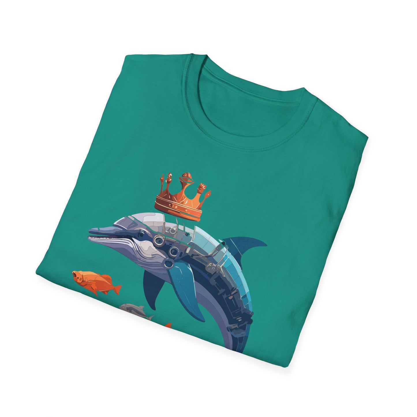 Dolphin Shirts, Shirt with Dolphin, Fish Tee Shirt, Animal Shirt