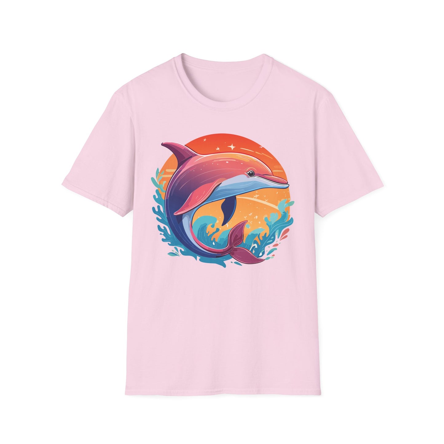 Dolphin Shirts, Shirt with Dolphin, Fish Tee Shirt, Animal Shirt