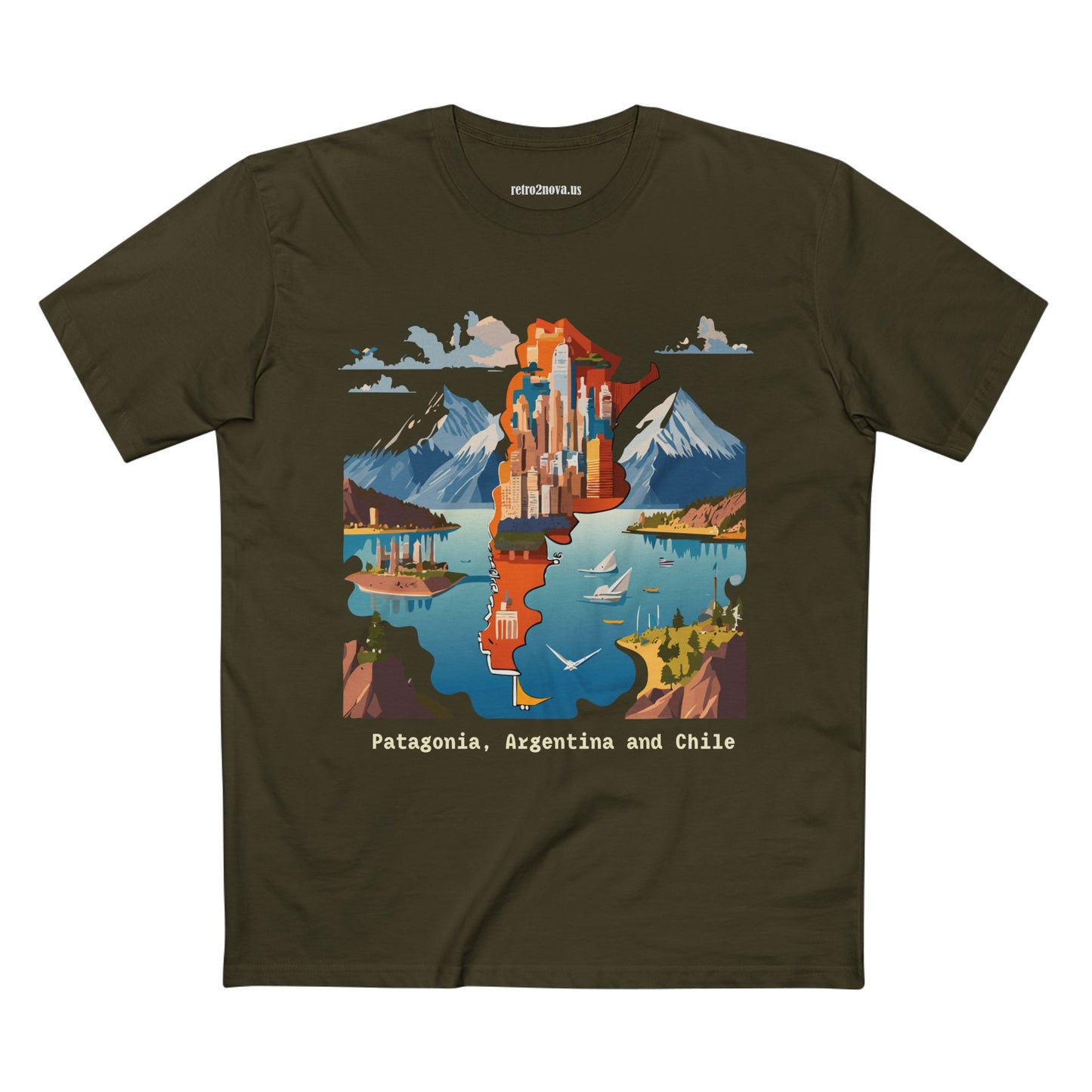 Travel Shirt, Tourist Shirt, Patagonia Shirt - retro2nova