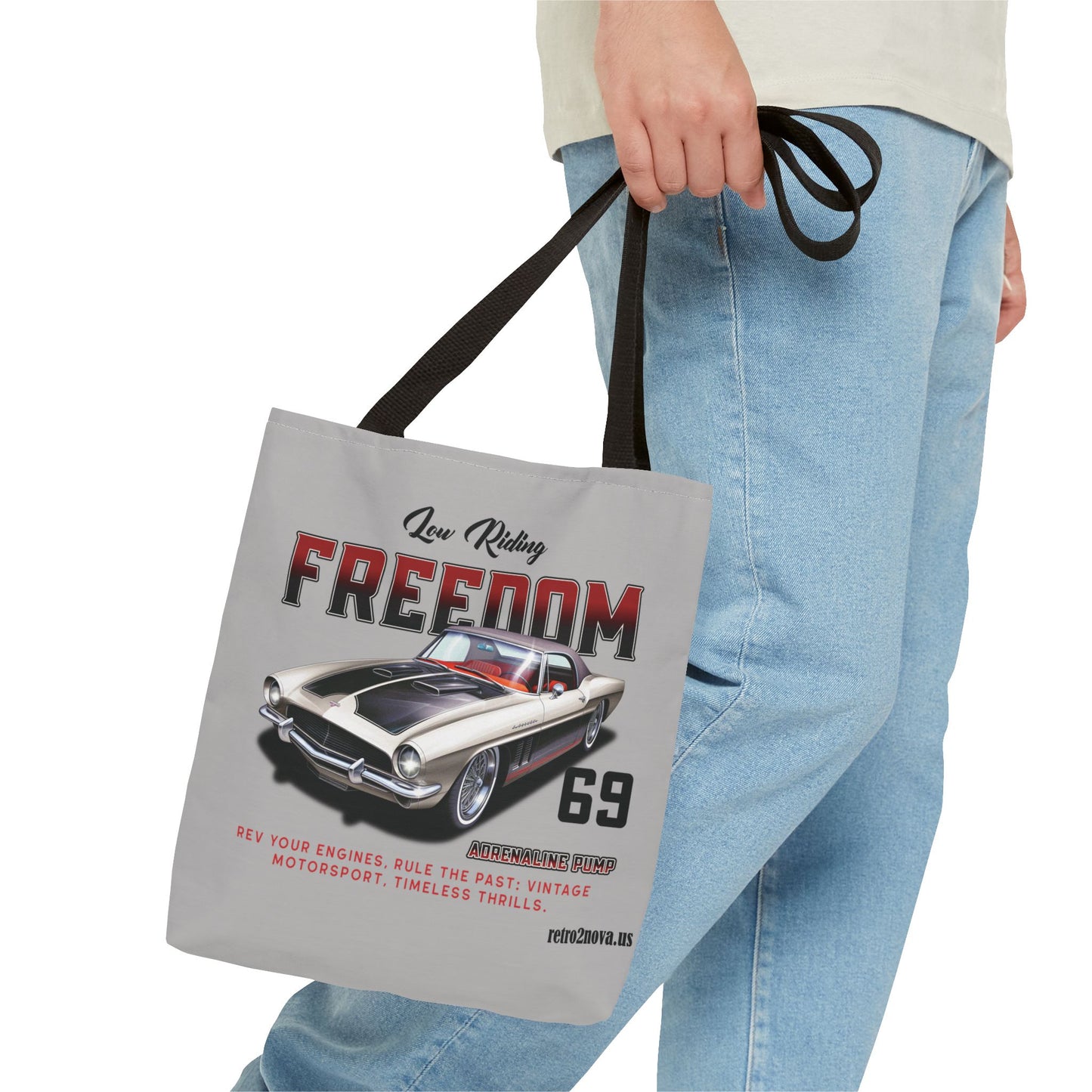 Canvas Tote Bag – Classic Vintage Car - retro2nova