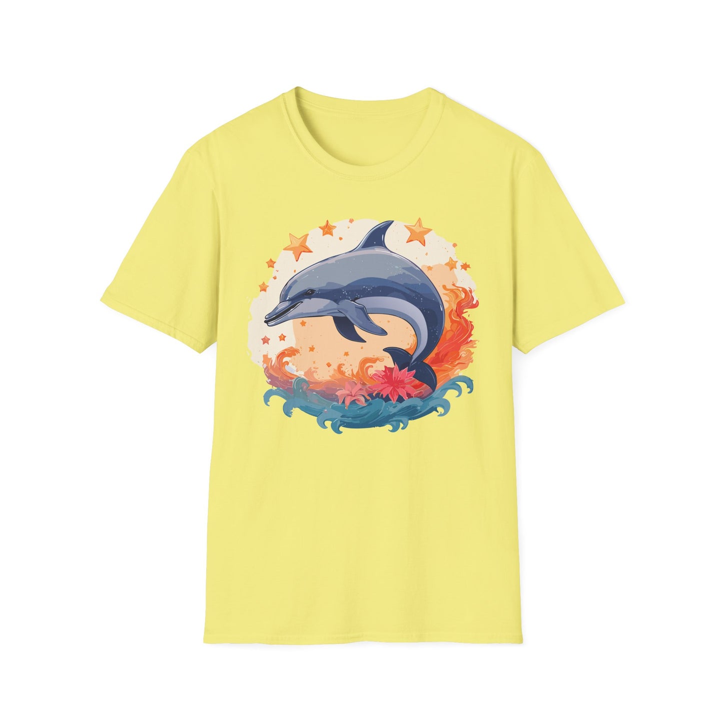 Dolphin Shirts, Shirt with Dolphin, Fish Tee Shirt, Animal Shirt