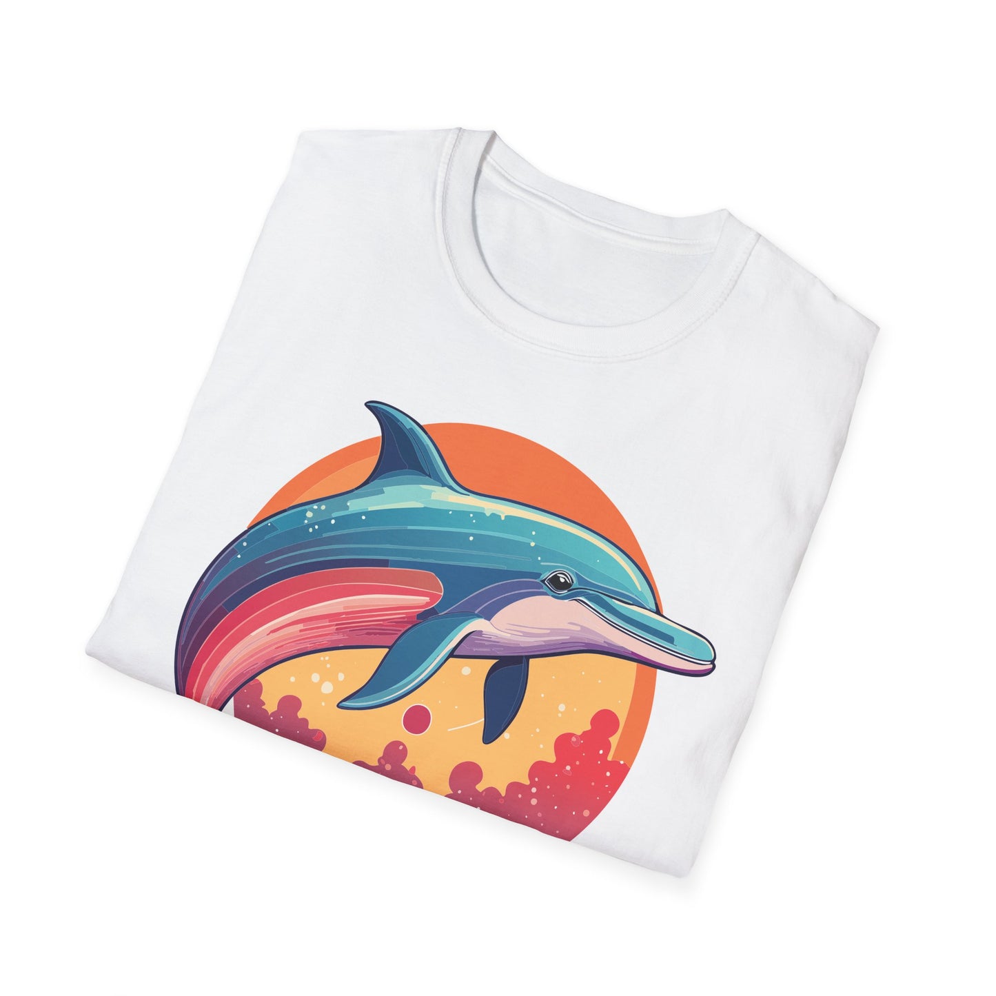 Dolphin Shirts, Shirt with Dolphin, Fish Tee Shirt, Animal Shirt