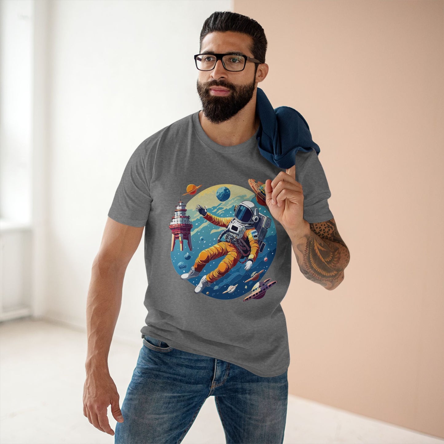Cosmos Shirt, Astronaut Shirt Retro2Nova