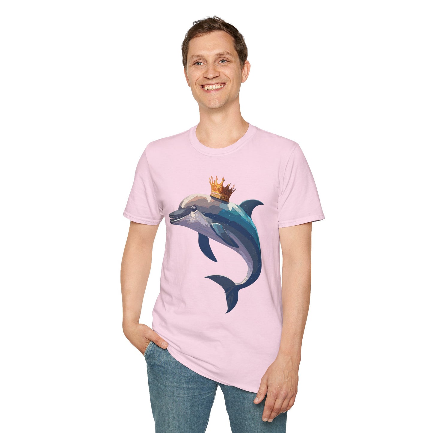 Dolphin Shirts, Shirt with Dolphin, Fish Tee Shirt, Animal Shirt