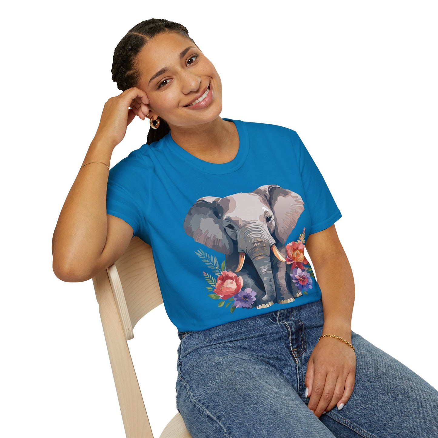 Elephant T-Shirt, Elephant T Shirt, Shirt with Elephant, Shirt with Animal