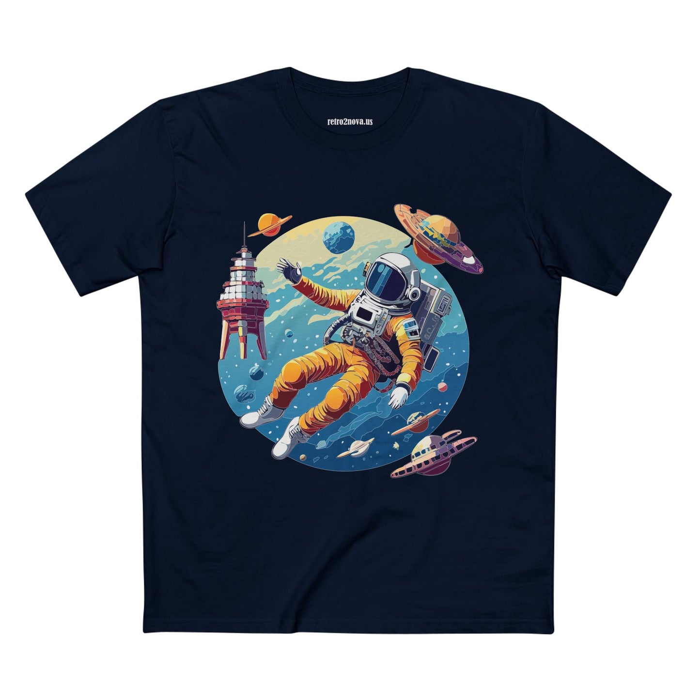 Cosmos Shirt, Astronaut Shirt Retro2Nova