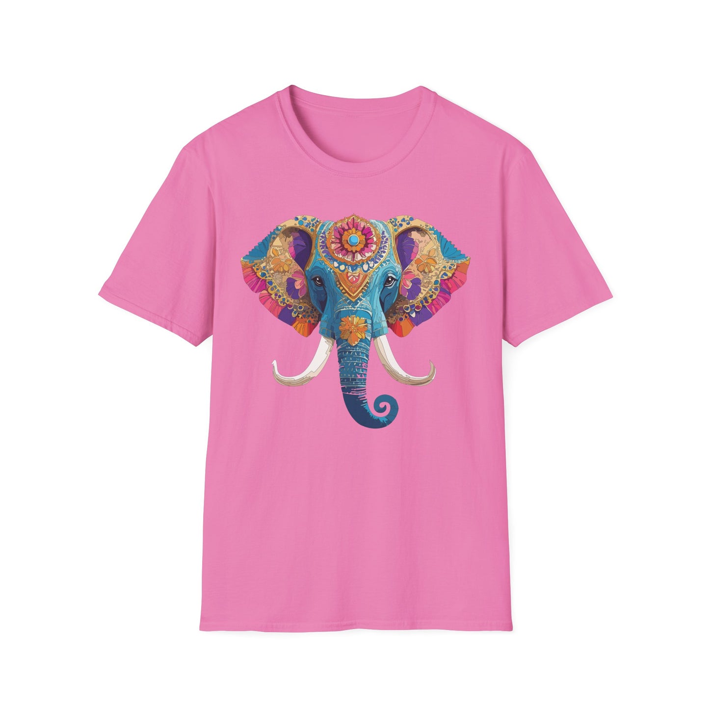 Elephant Shirt, T Shirt with Elephant, Elephant on T Shirt, T Shirt with Animation, Animals Tee Shirt