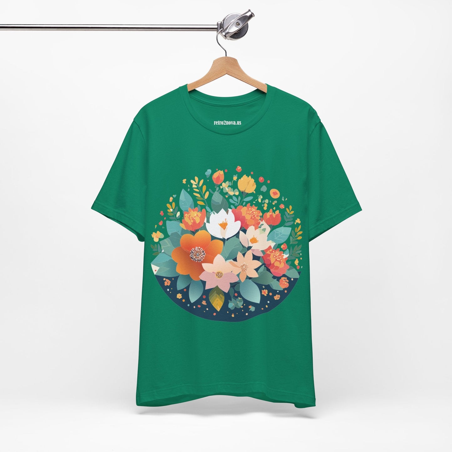 Flowers Shirt, Floral Shirt Retro2Nova