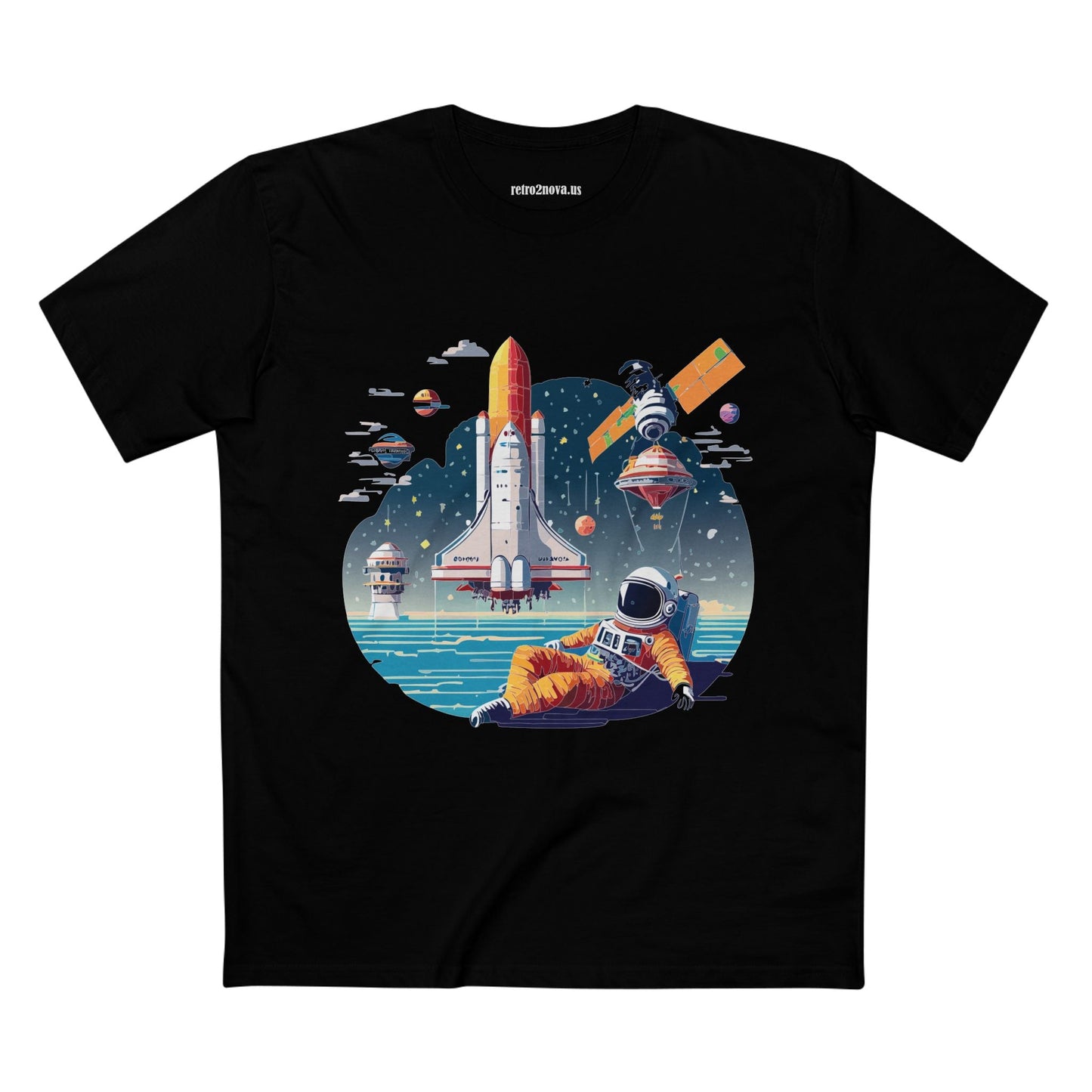 Cosmos Shirt, Astronaut Shirt Retro2Nova