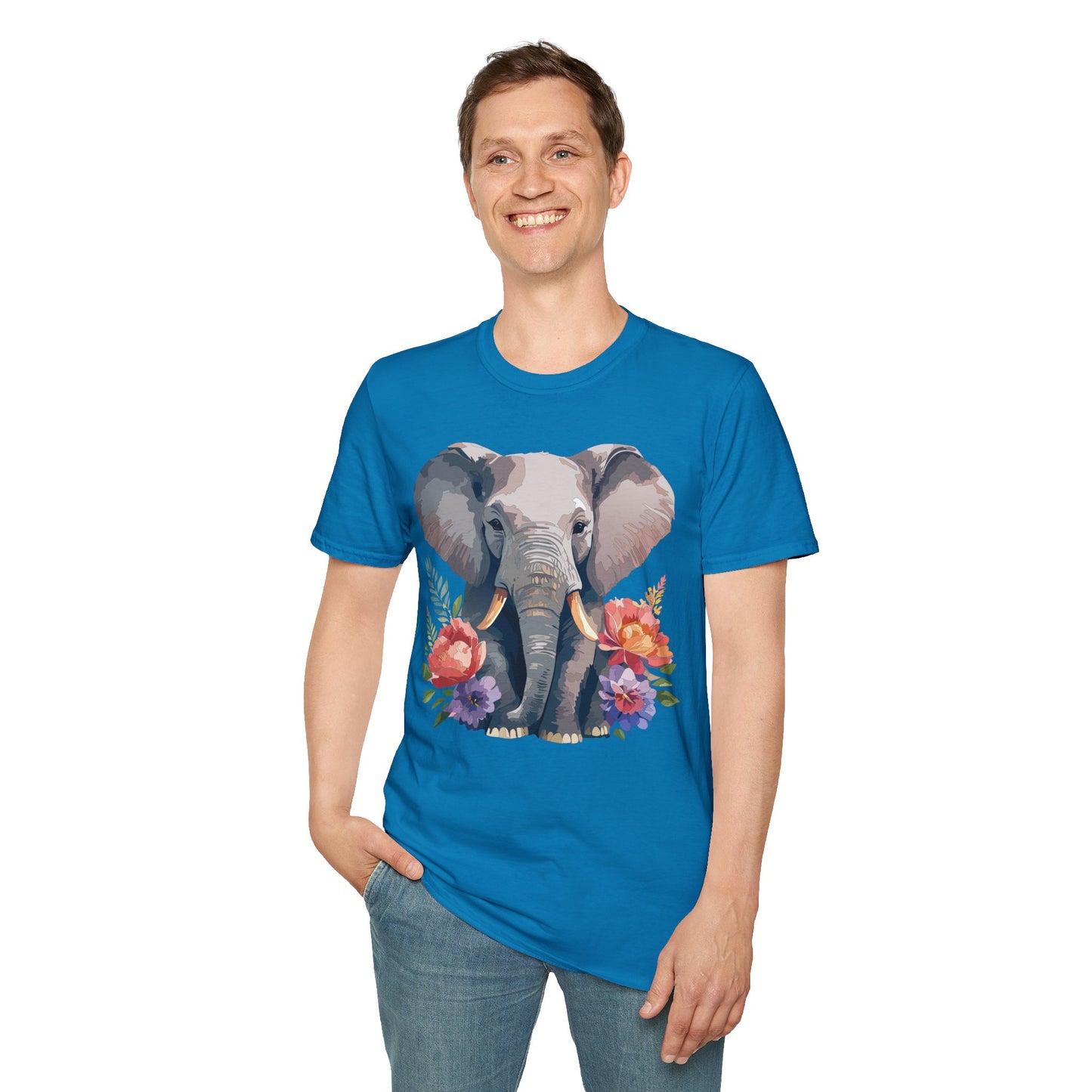 Elephant T-Shirt, Elephant T Shirt, Shirt with Elephant, Shirt with Animal