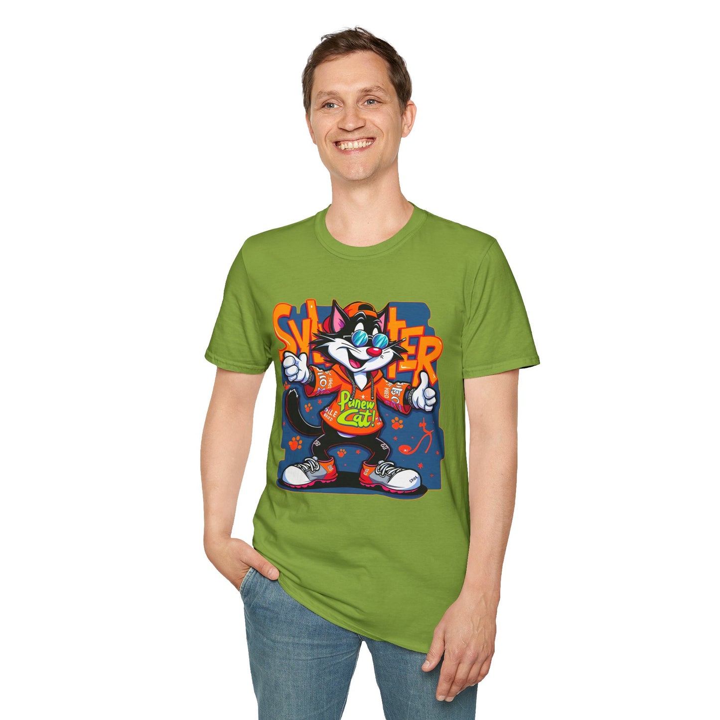 T Shirt with Cartoon, Cartoon on T Shirt, Animation Shirt, T Shirt with Animation, Funny Animals Tee Shirt