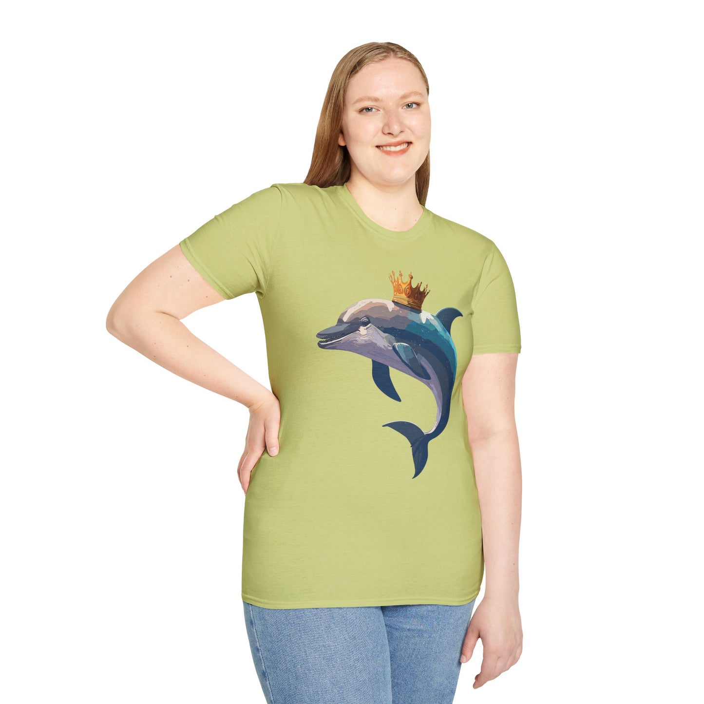 Dolphin Shirts, Shirt with Dolphin, Fish Tee Shirt, Animal Shirt