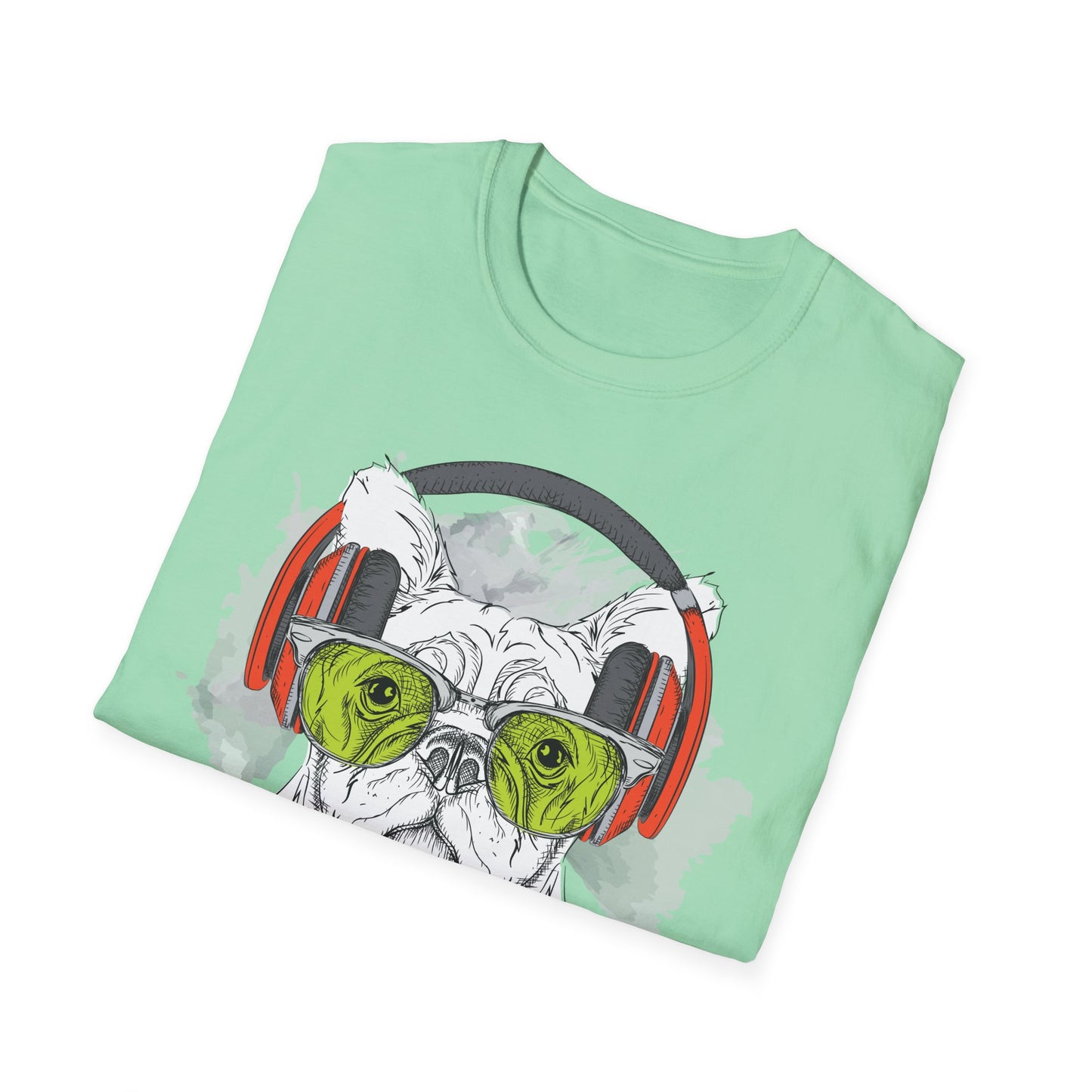 I love Music Animals Shirts, Shirt with Animals, Animals with Headphones Shirt