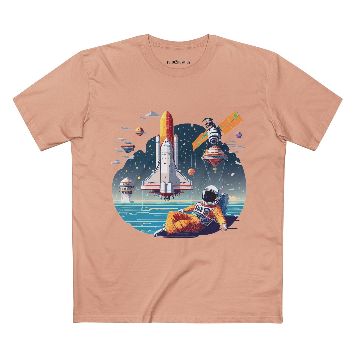 Cosmos Shirt, Astronaut Shirt Retro2Nova