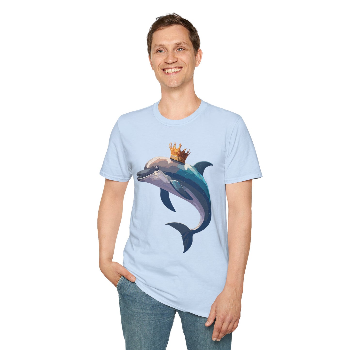 Dolphin Shirts, Shirt with Dolphin, Fish Tee Shirt, Animal Shirt