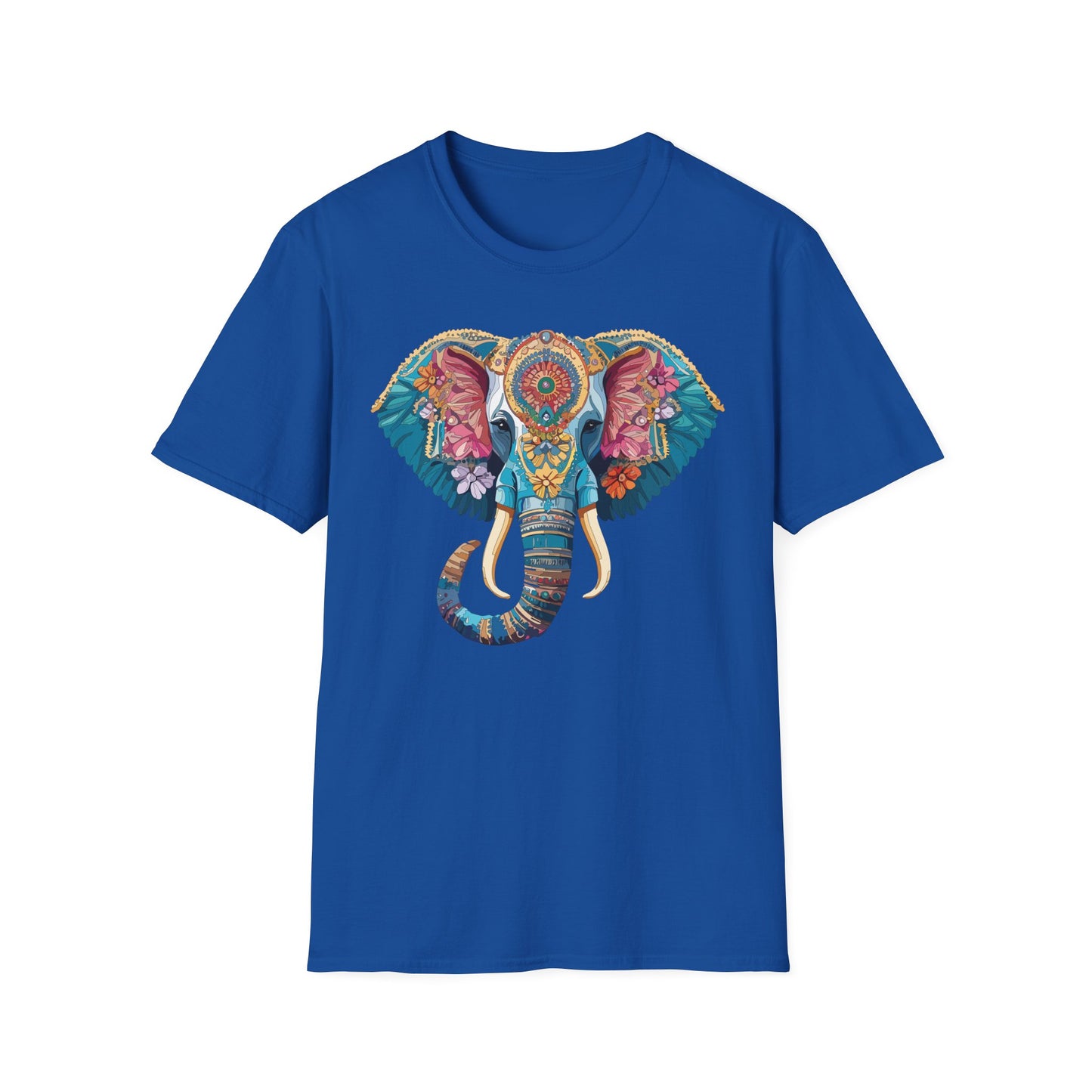 Elephant Shirt, T Shirt with Elephant, Elephant on T Shirt, T Shirt with Animation, Animals Tee Shirt