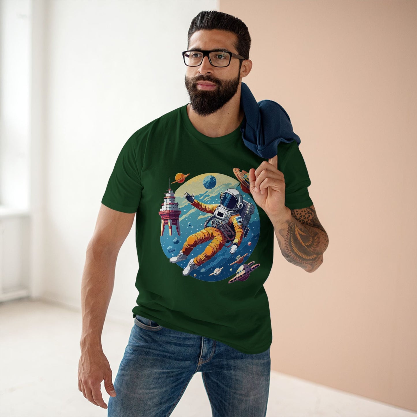 Cosmos Shirt, Astronaut Shirt Retro2Nova