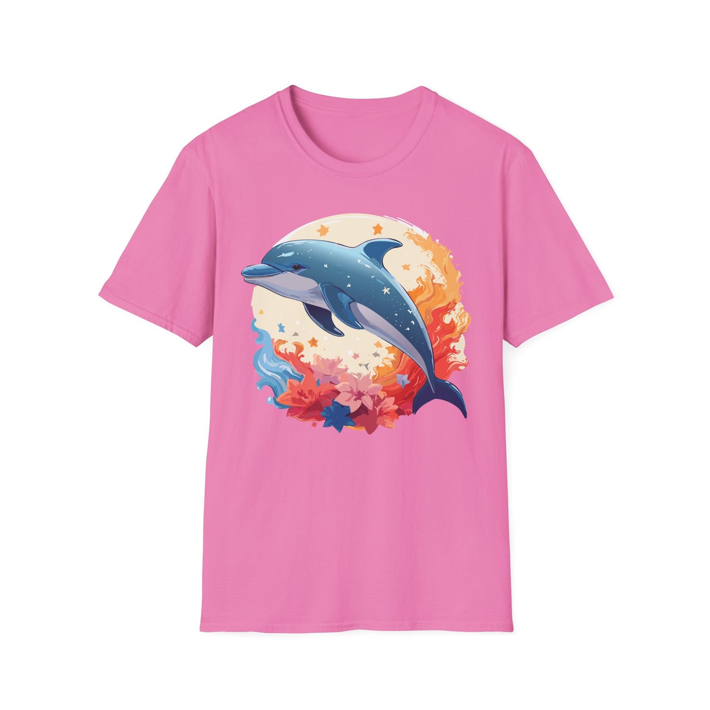 Dolphin Shirts, Shirt with Dolphin, Fish Tee Shirt, Animal Shirt