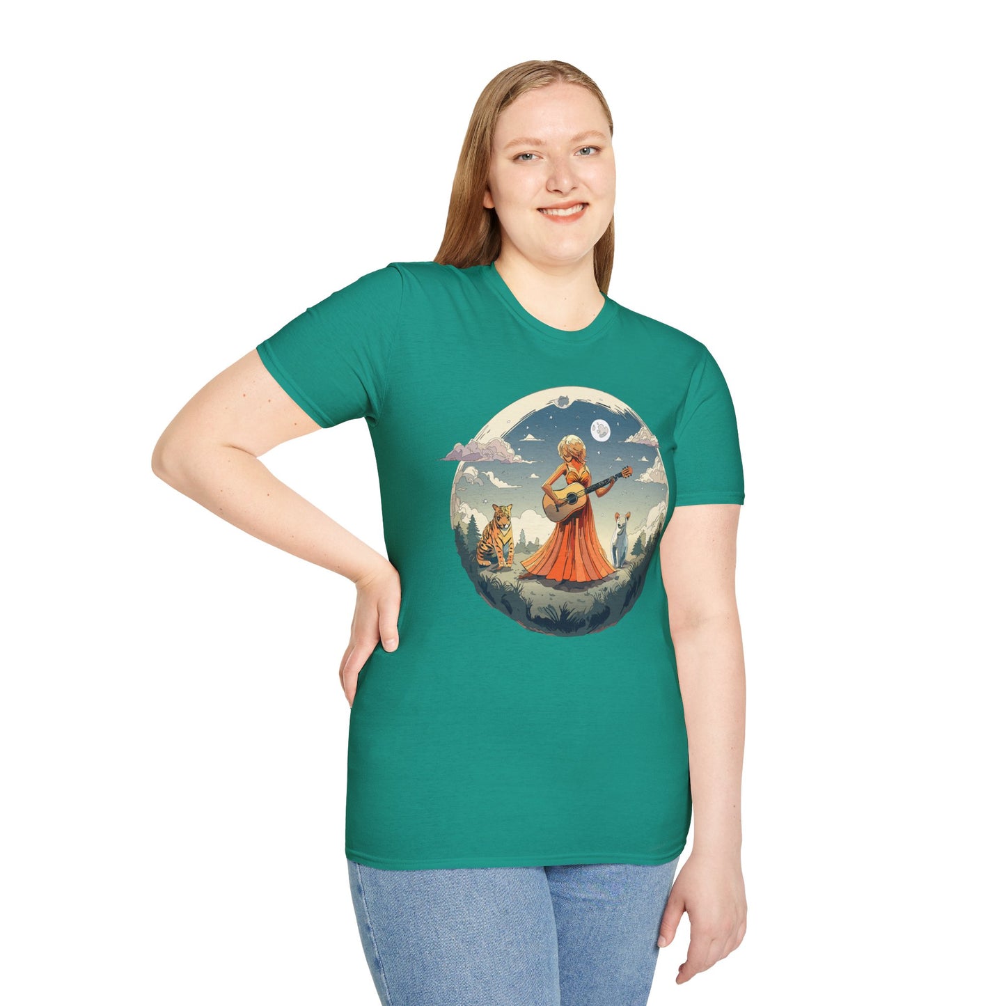Womens T Shirts, Ladies Graphic T Shirts, Art Design Shirt