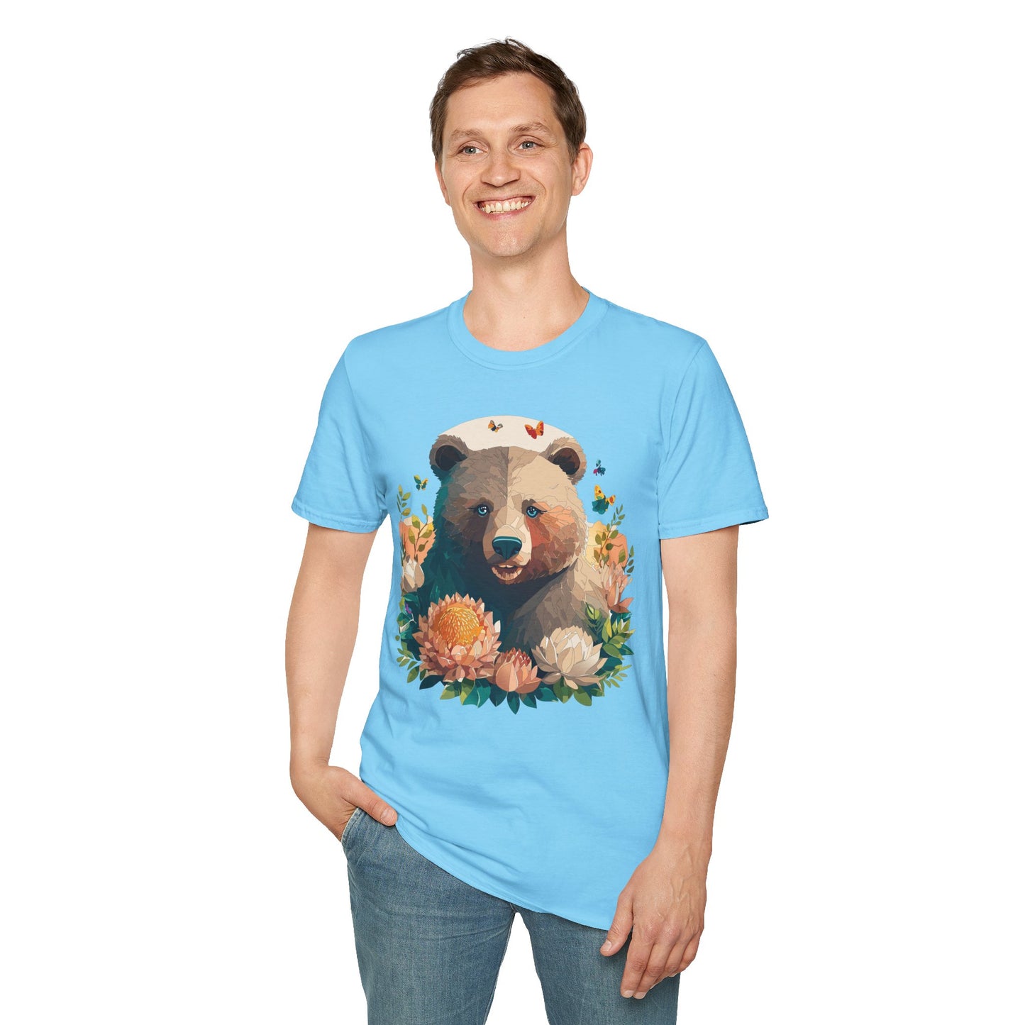 Bear T-Shirt, Teddy Bear T Shirt, Shirt with Bear, Shirt with Animal