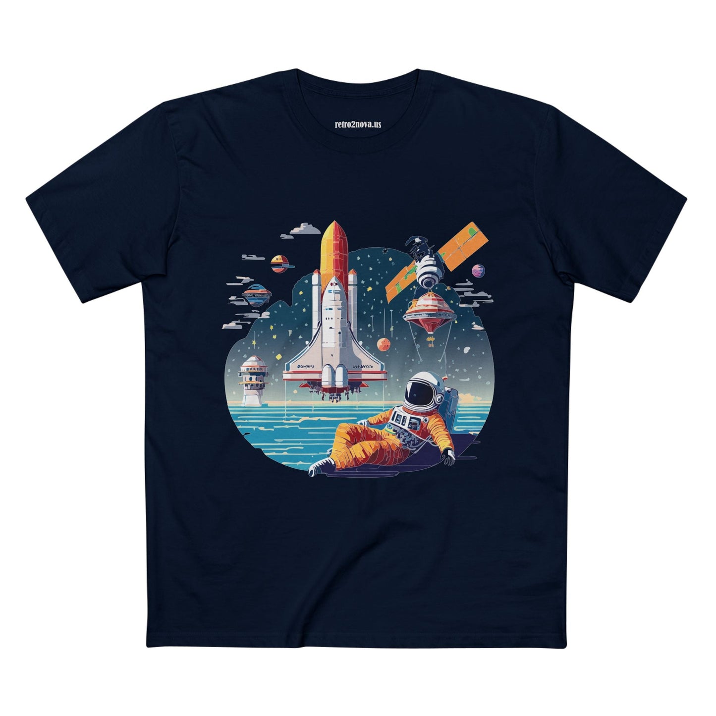 Cosmos Shirt, Astronaut Shirt Retro2Nova