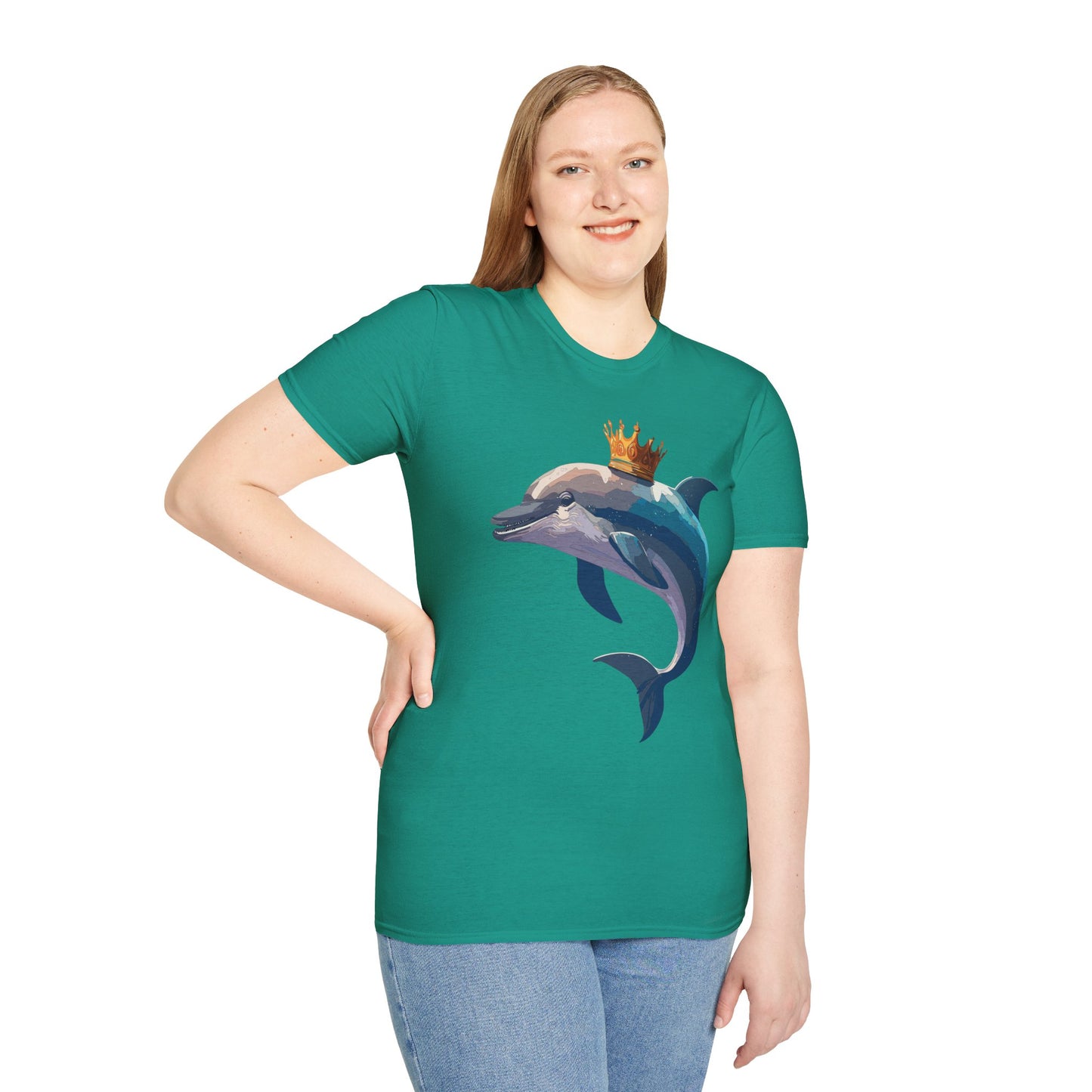 Dolphin Shirts, Shirt with Dolphin, Fish Tee Shirt, Animal Shirt