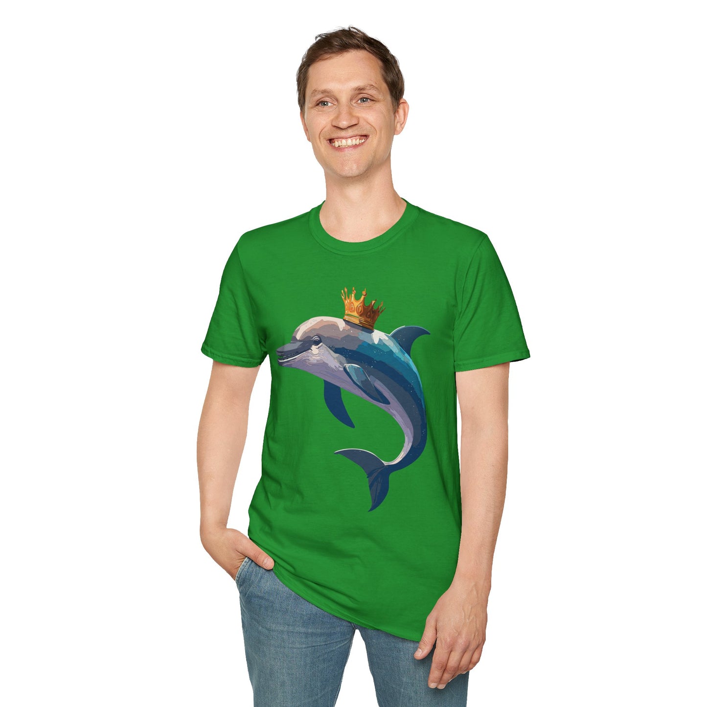 Dolphin Shirts, Shirt with Dolphin, Fish Tee Shirt, Animal Shirt