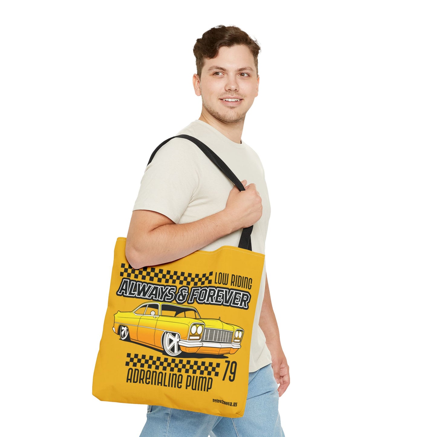 Canvas Tote Bag – Classic Vintage Car - retro2nova