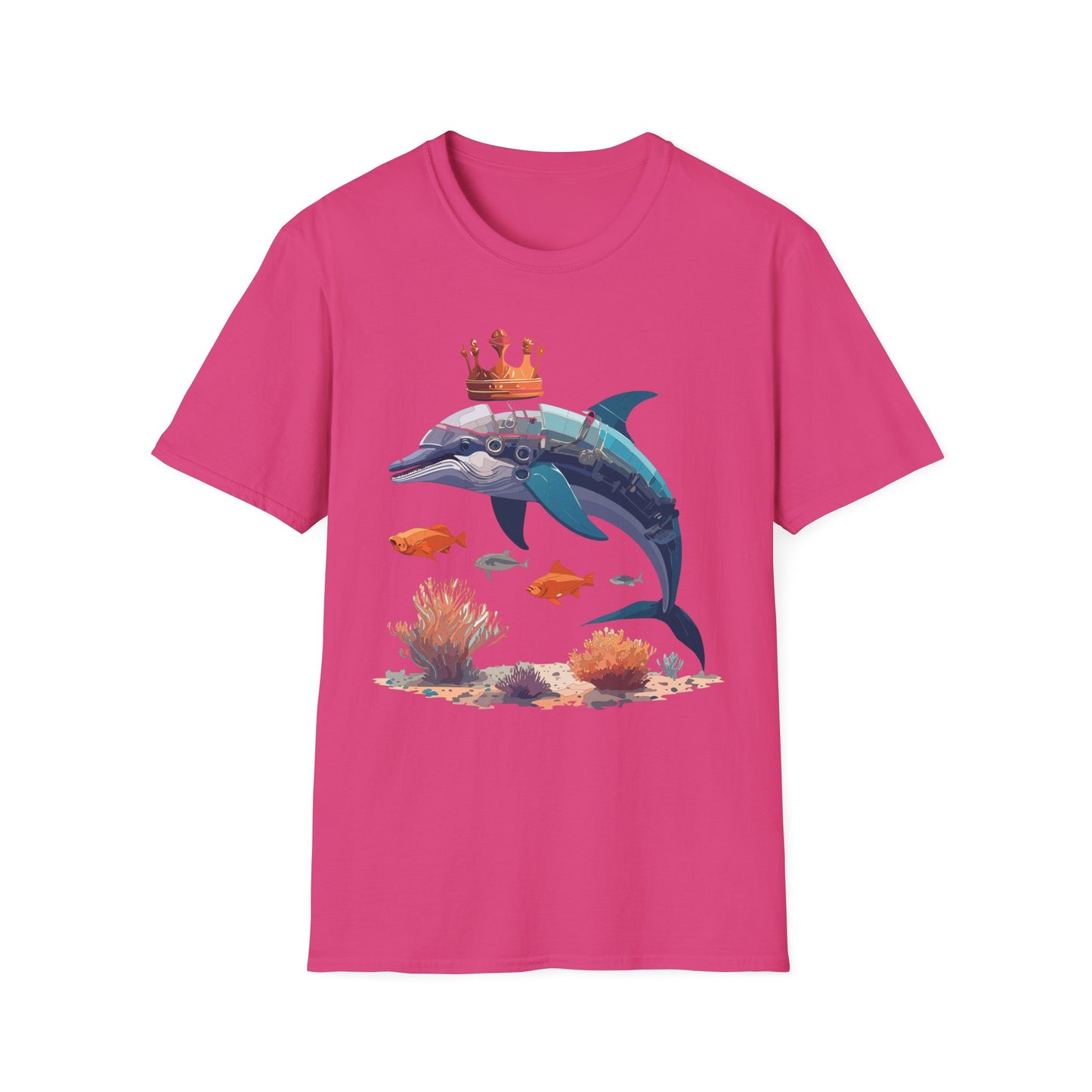 Dolphin Shirts, Shirt with Dolphin, Fish Tee Shirt, Animal Shirt