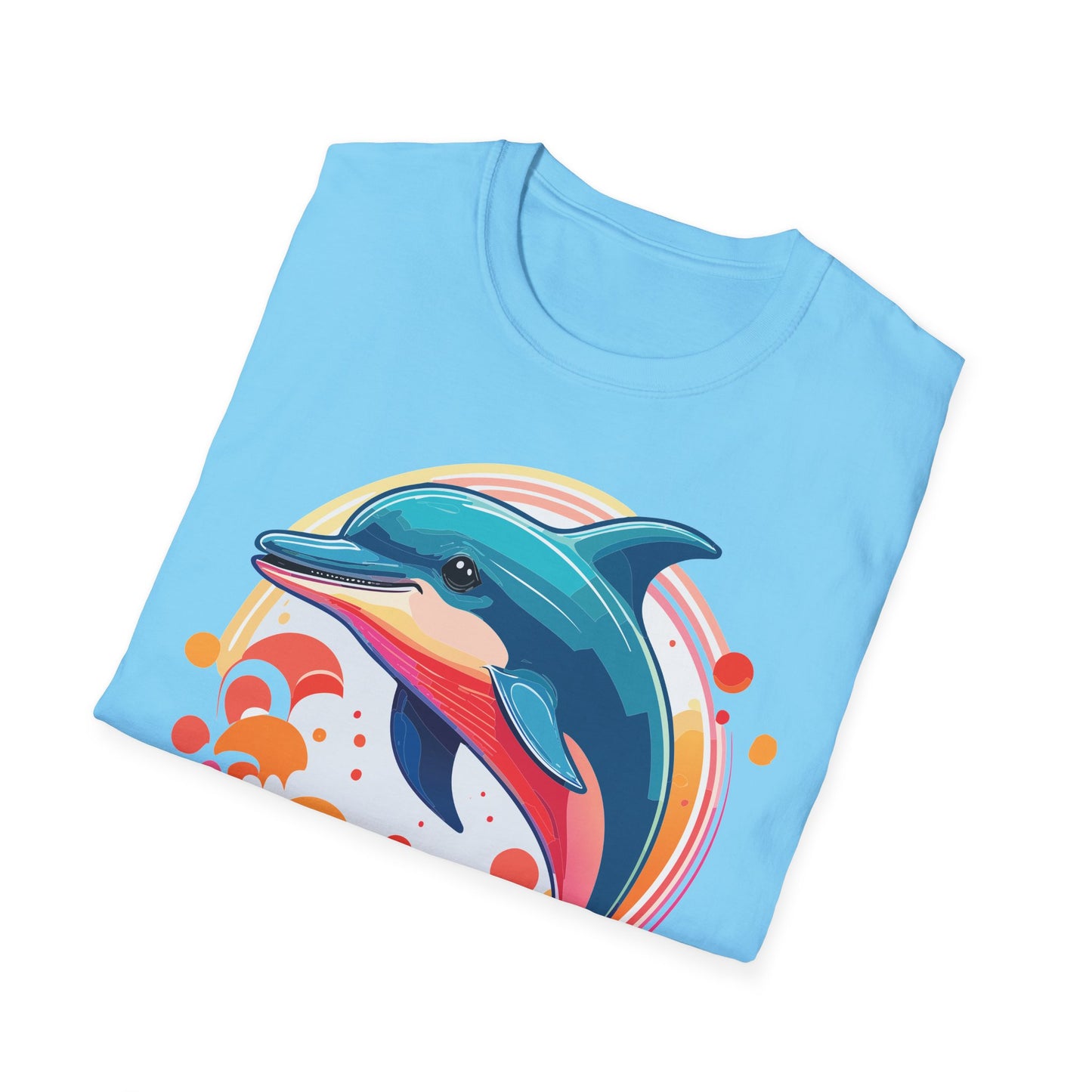 Dolphin Shirts, Shirt with Dolphin, Fish Tee Shirt, Animal Shirt
