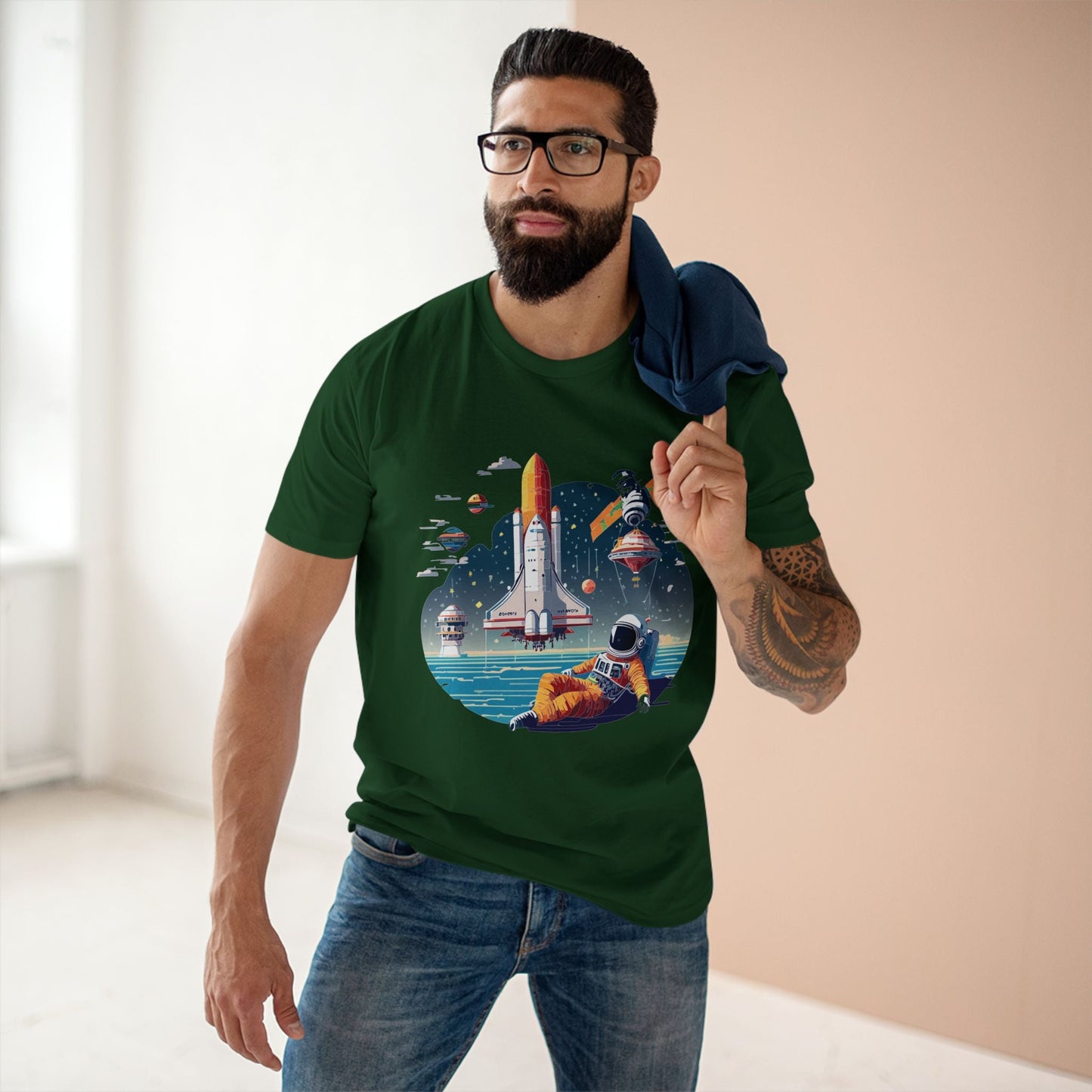 Cosmos Shirt, Astronaut Shirt Retro2Nova