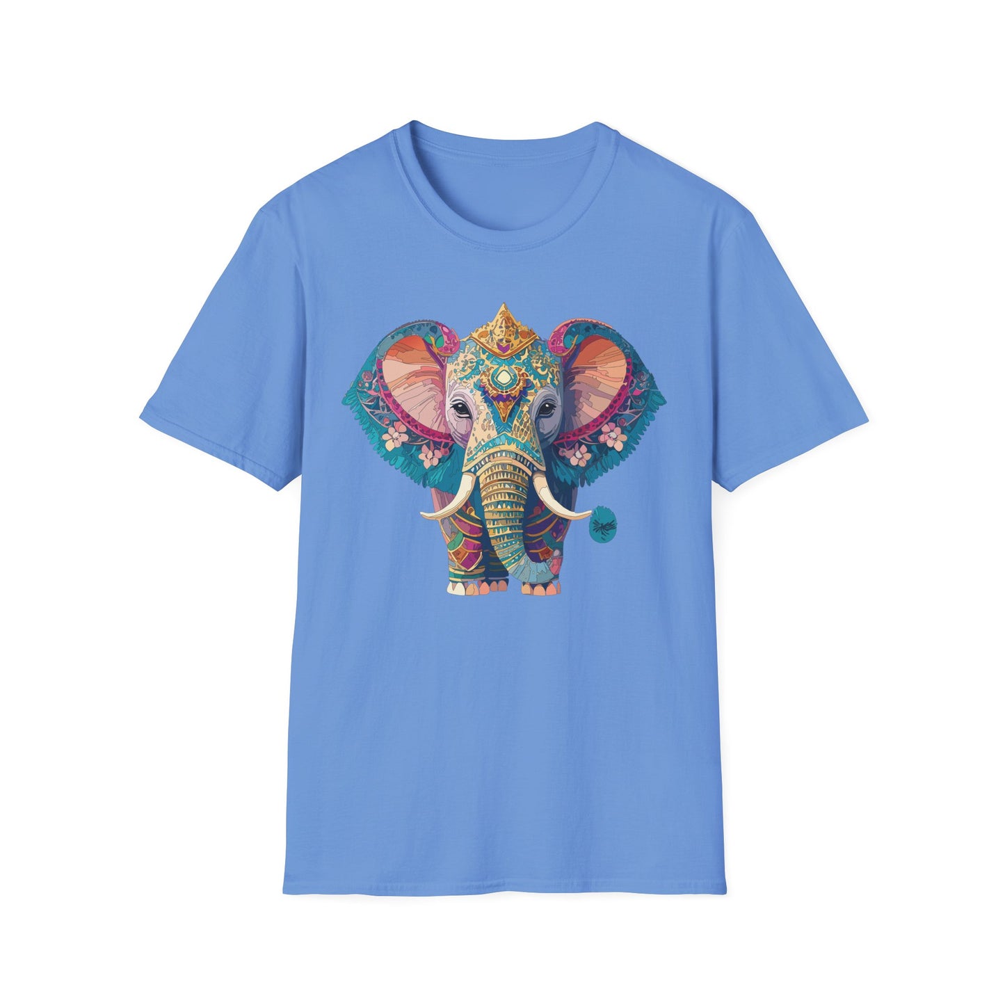 Elephant Shirt, T Shirt with Elephant, Elephant on T Shirt, T Shirt with Animation, Animals Tee Shirt