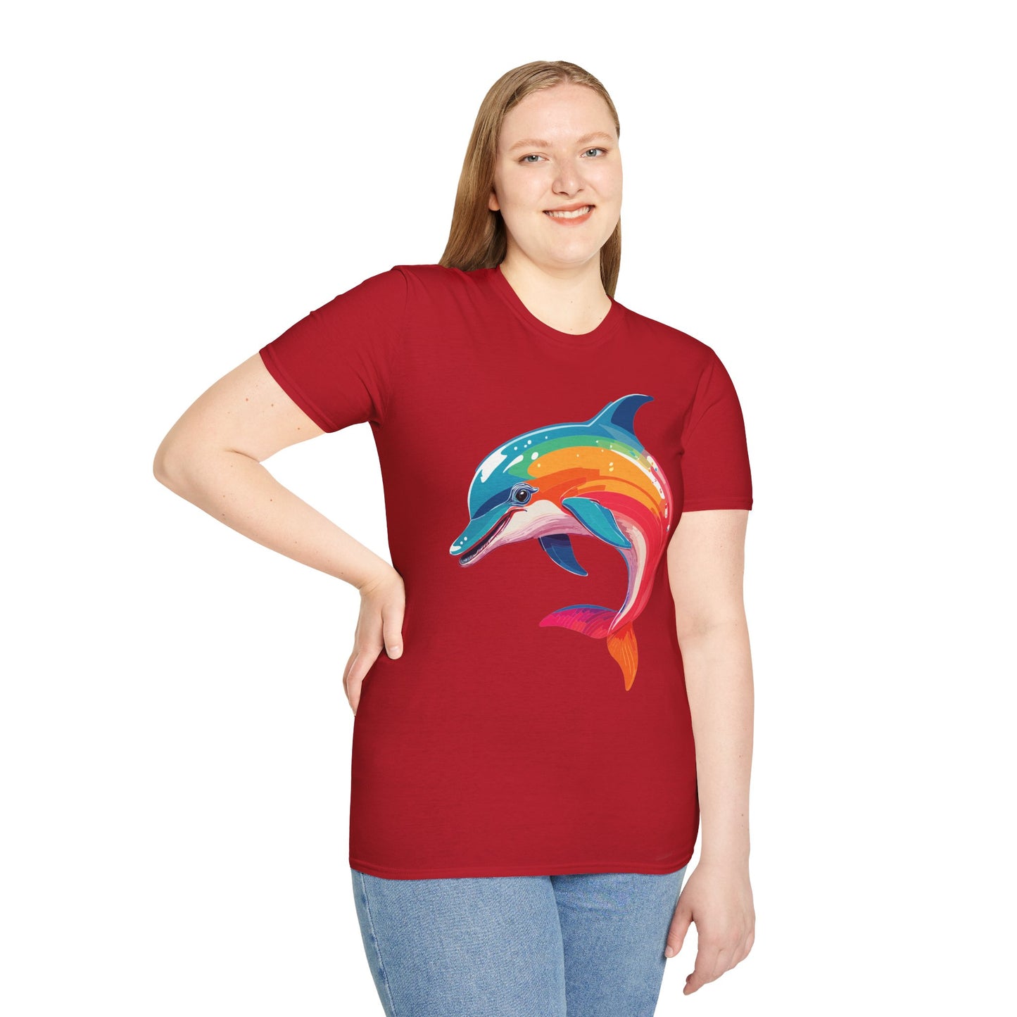 Dolphin Shirts, Shirt with Dolphin, Fish Tee Shirt, Animal Shirt