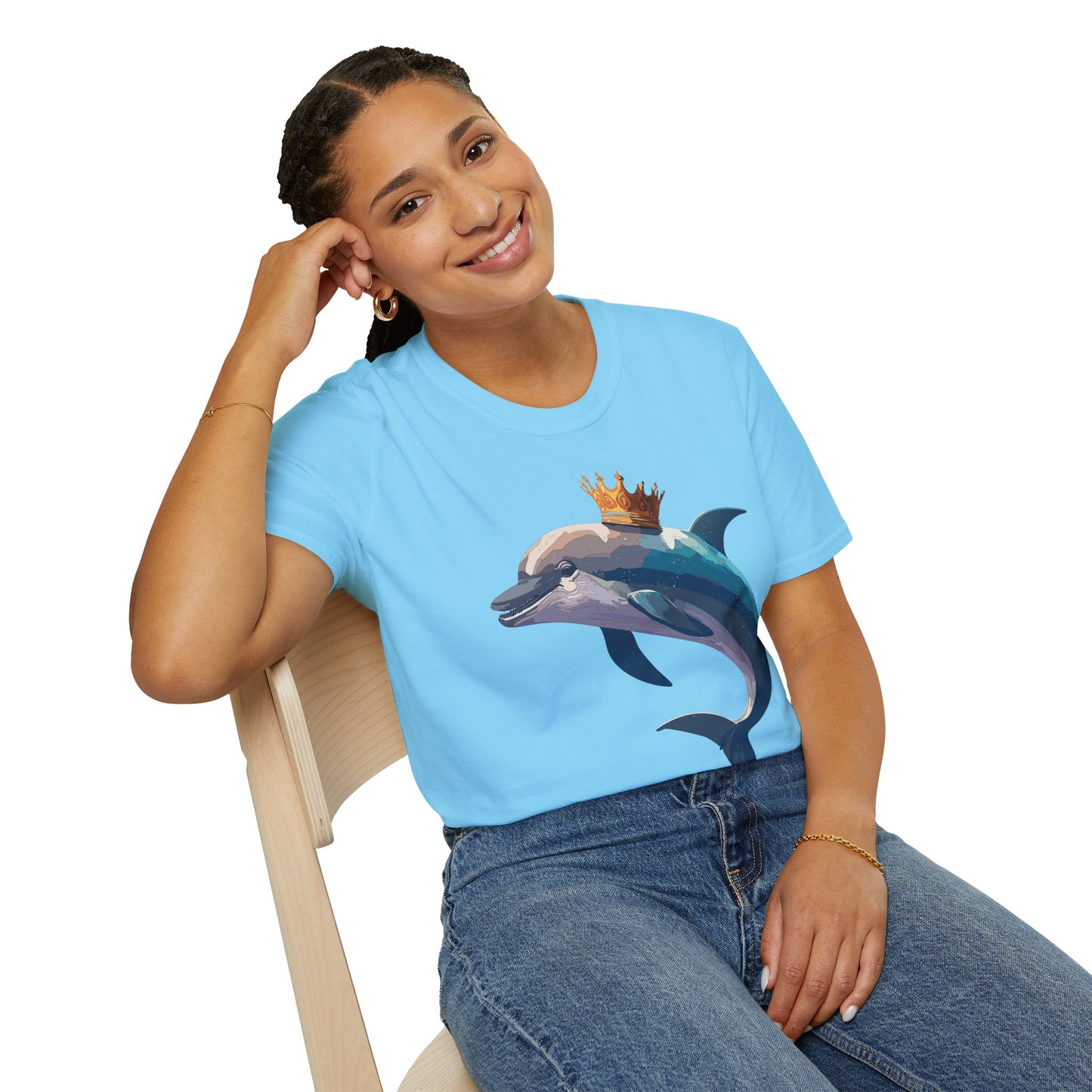 Dolphin Shirts, Shirt with Dolphin, Fish Tee Shirt, Animal Shirt