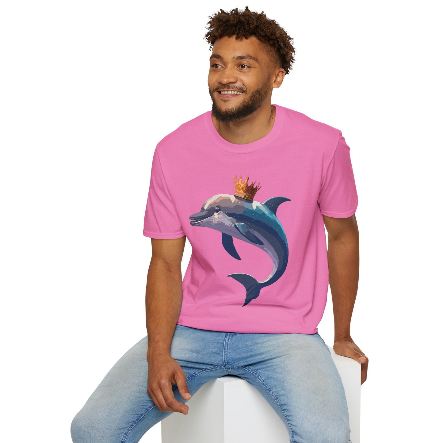 Dolphin Shirts, Shirt with Dolphin, Fish Tee Shirt, Animal Shirt