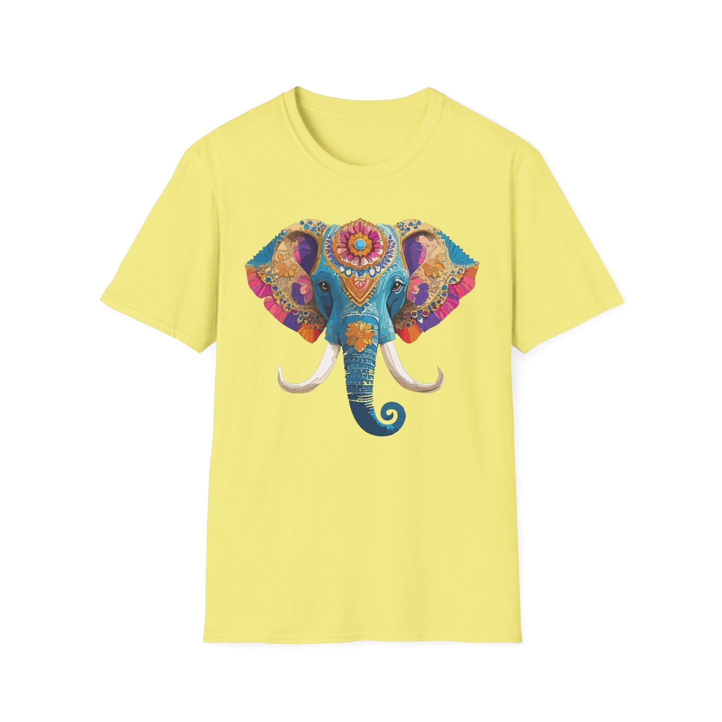 Elephant Shirt, T Shirt with Elephant, Elephant on T Shirt, T Shirt with Animation, Animals Tee Shirt