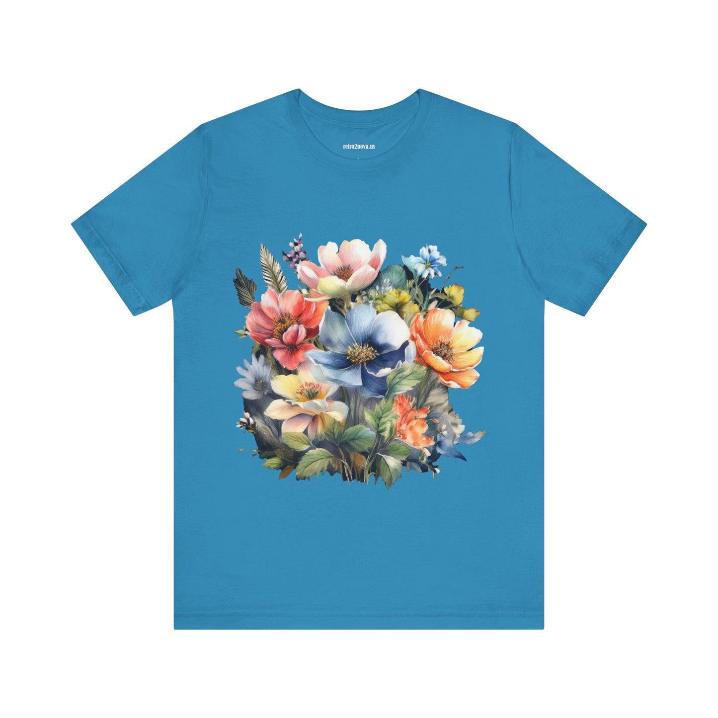 Flowers Shirt, Floral Shirt - retro2nova